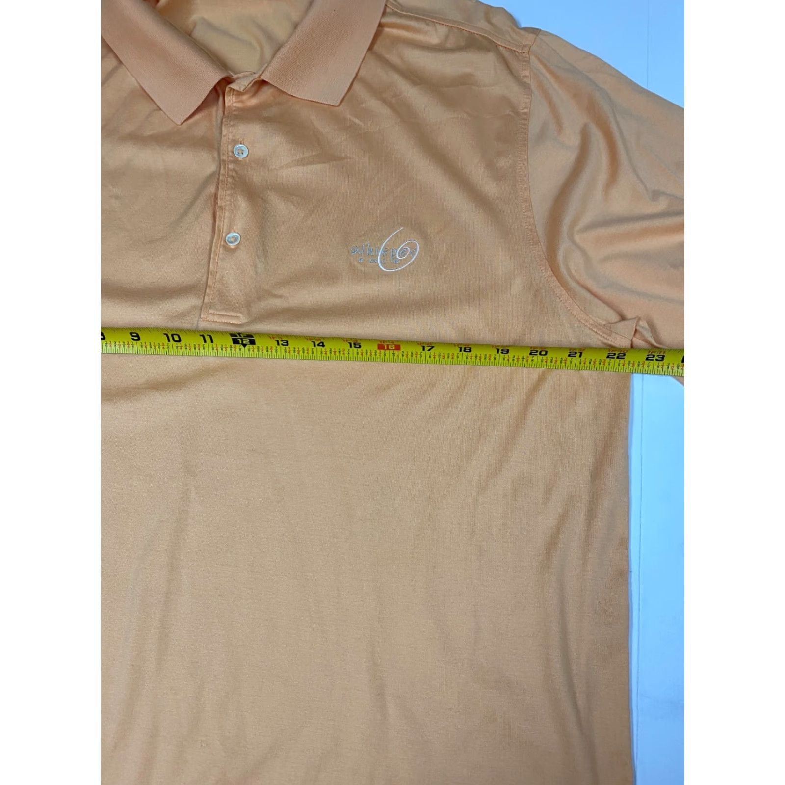 Vintage Fairway & Greene Polo Shirt Short Sleeve Mens L Peach Logo Golf Brethable Striped N/A Size US L / EU 52-54 / 3 - 6 Thumbnail