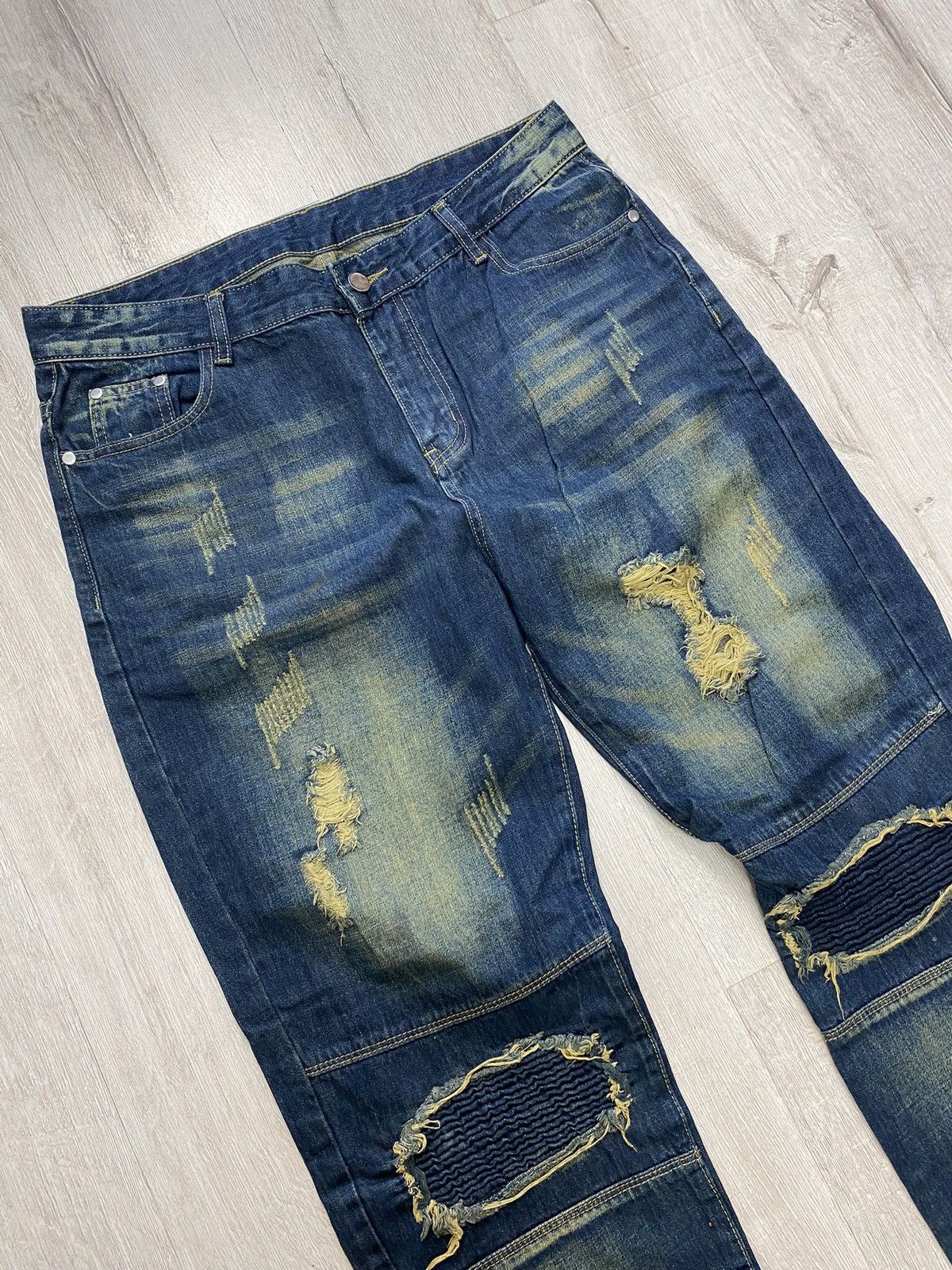 Japanese Brand Avant Garde Japanese Denim Y2K jeans Size US 32 / EU 48 - 5 Thumbnail