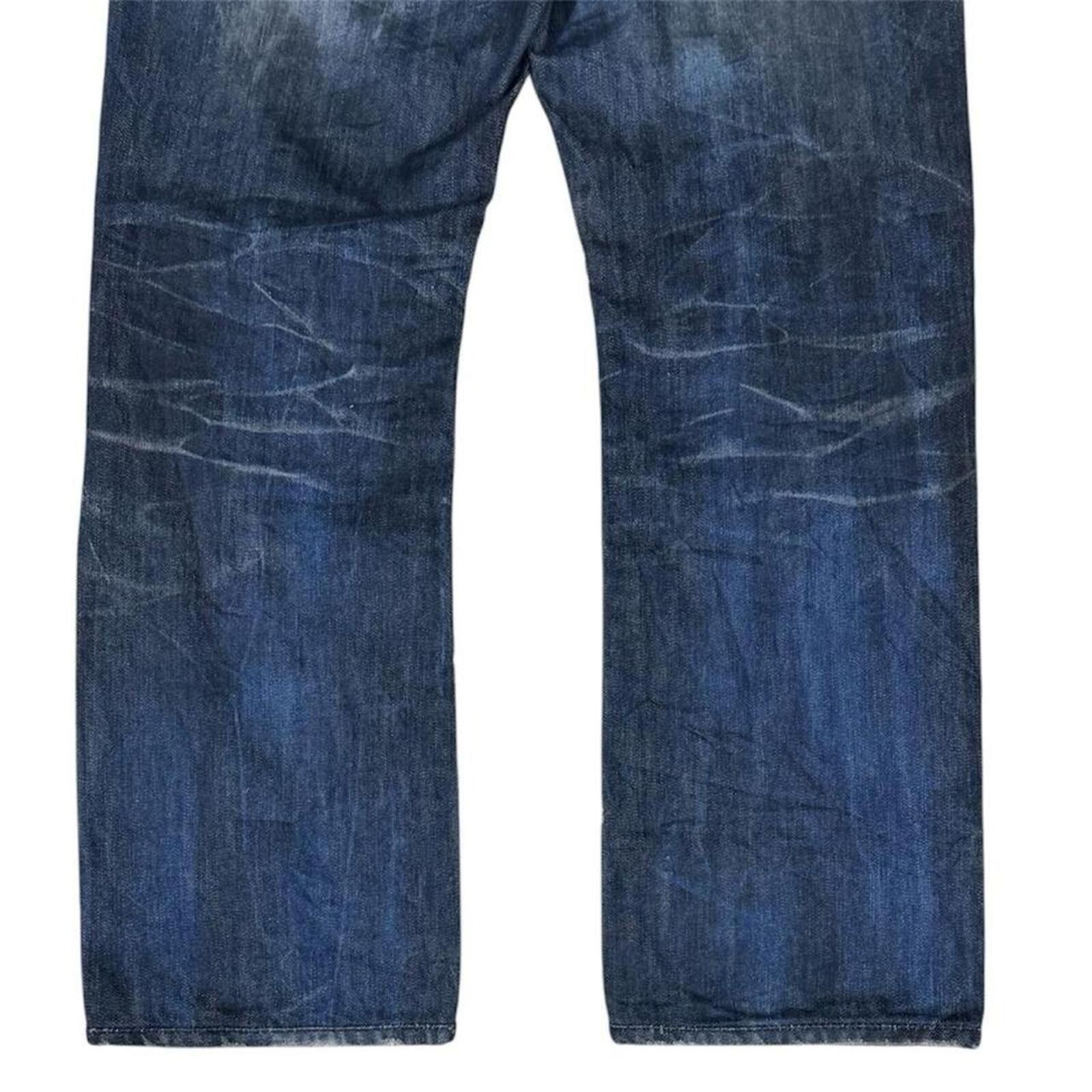 True Religion Rare Vintage Buckaroo Dirty shade unique design denim jeans Size US 33 - 7 Thumbnail