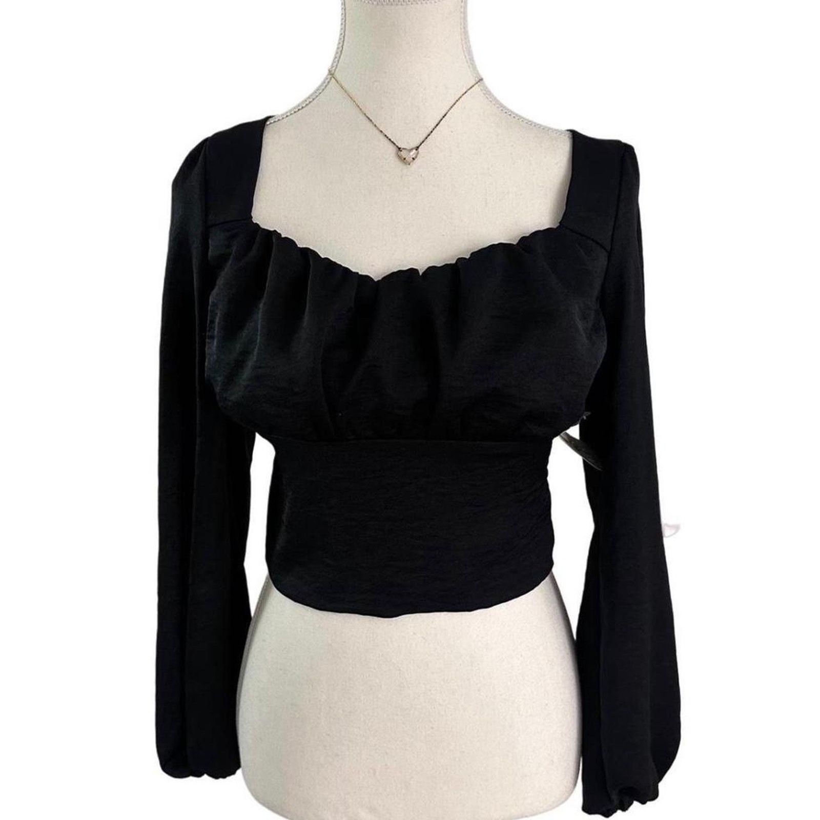 Other Altard State Black Going Out Top Womens size small NWT Size S / US 4 / IT 40 - 1 Thumbnail