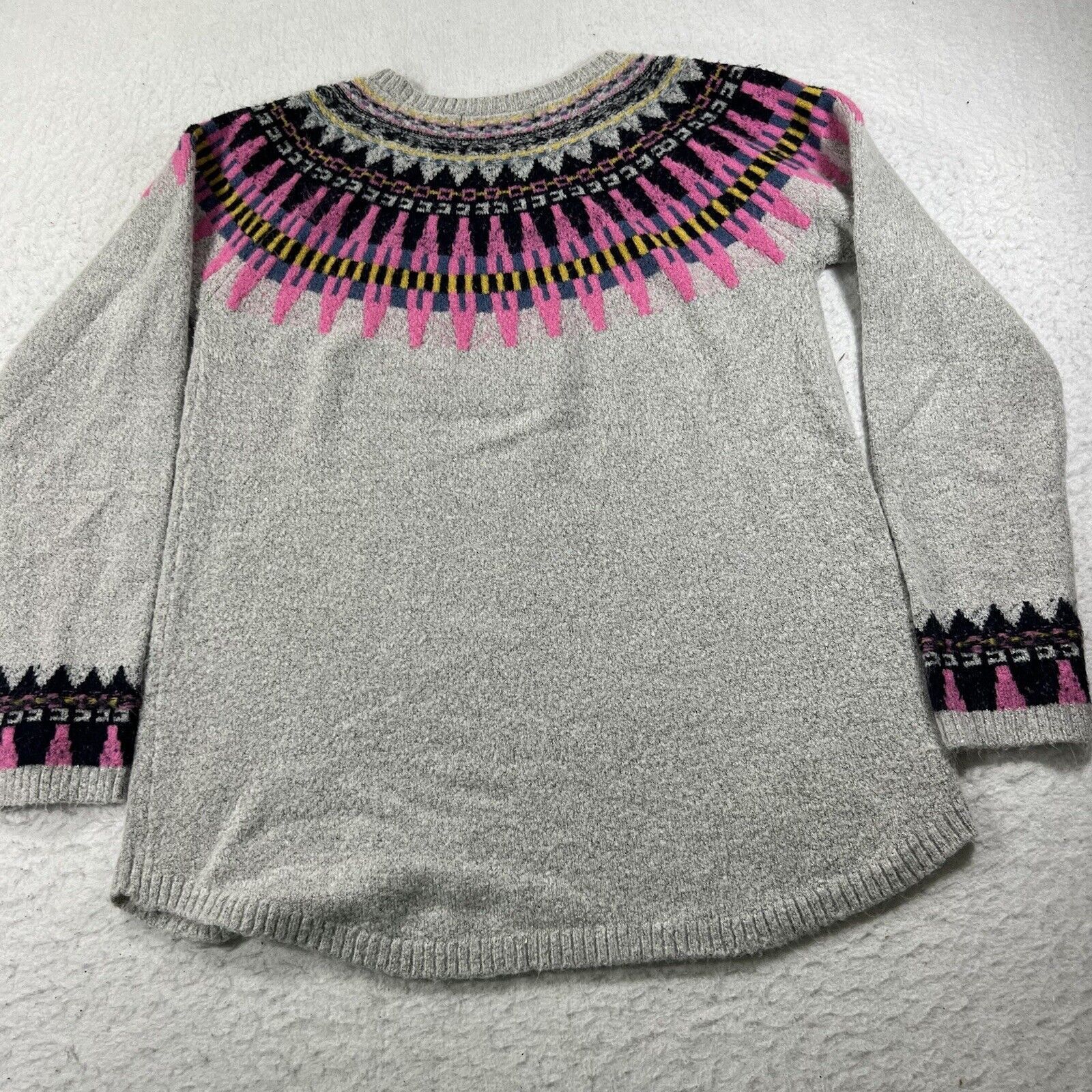 Other United States Sweater Pullover Gray Colorful Sweater Size M / US 6-8 / IT 42-44 - 7 Thumbnail