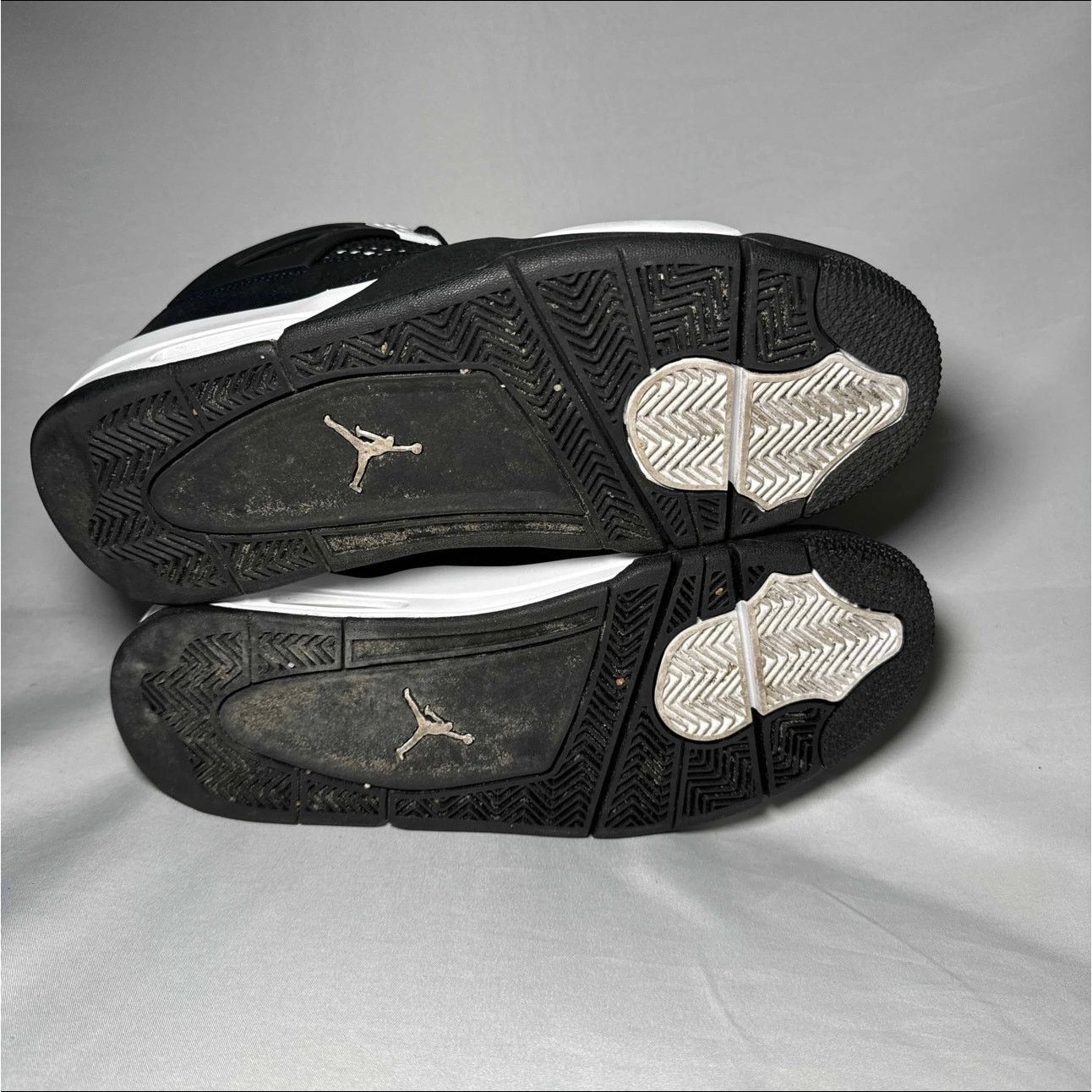 Jordan Brand × Nike Size 10.5 Nike Air Jordan 4 Retro White Thunder Men's Shoes Size US 10.5 / EU 43-44 - 7 Thumbnail