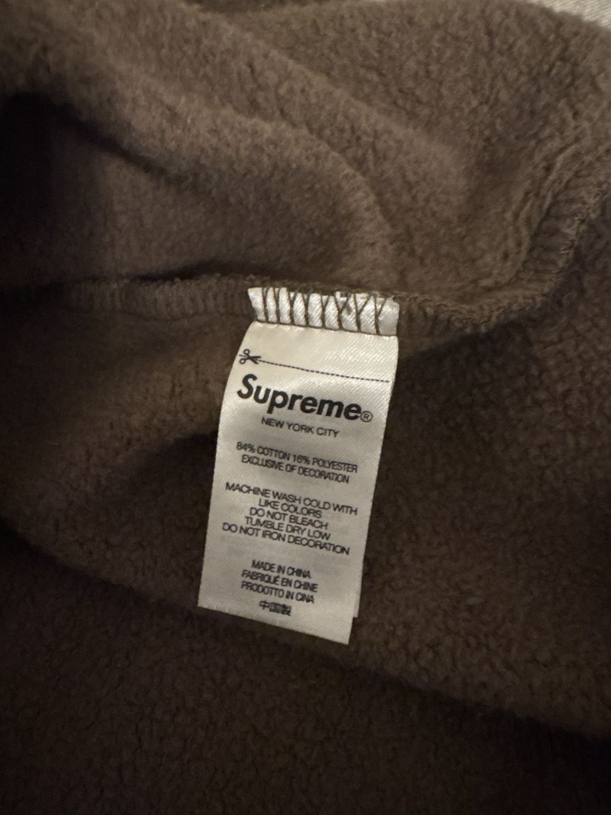 Supreme Supreme Tonal Applique Crewneck Size US S / EU 44-46 / 1 - 4 Thumbnail