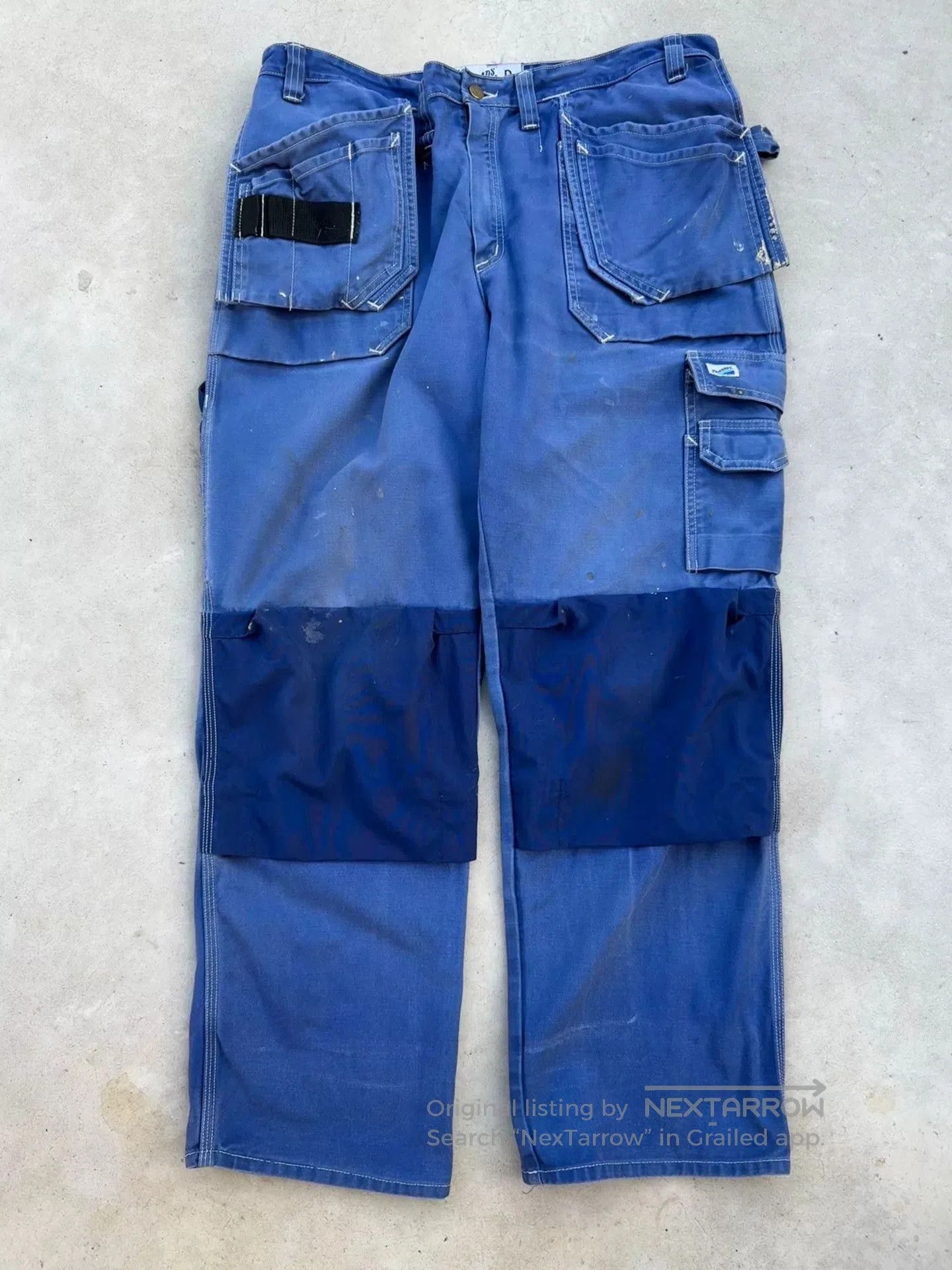 Vintage Vintage 80s Fristads Work Pants. Size US 38 / EU 54 - 1 Thumbnail