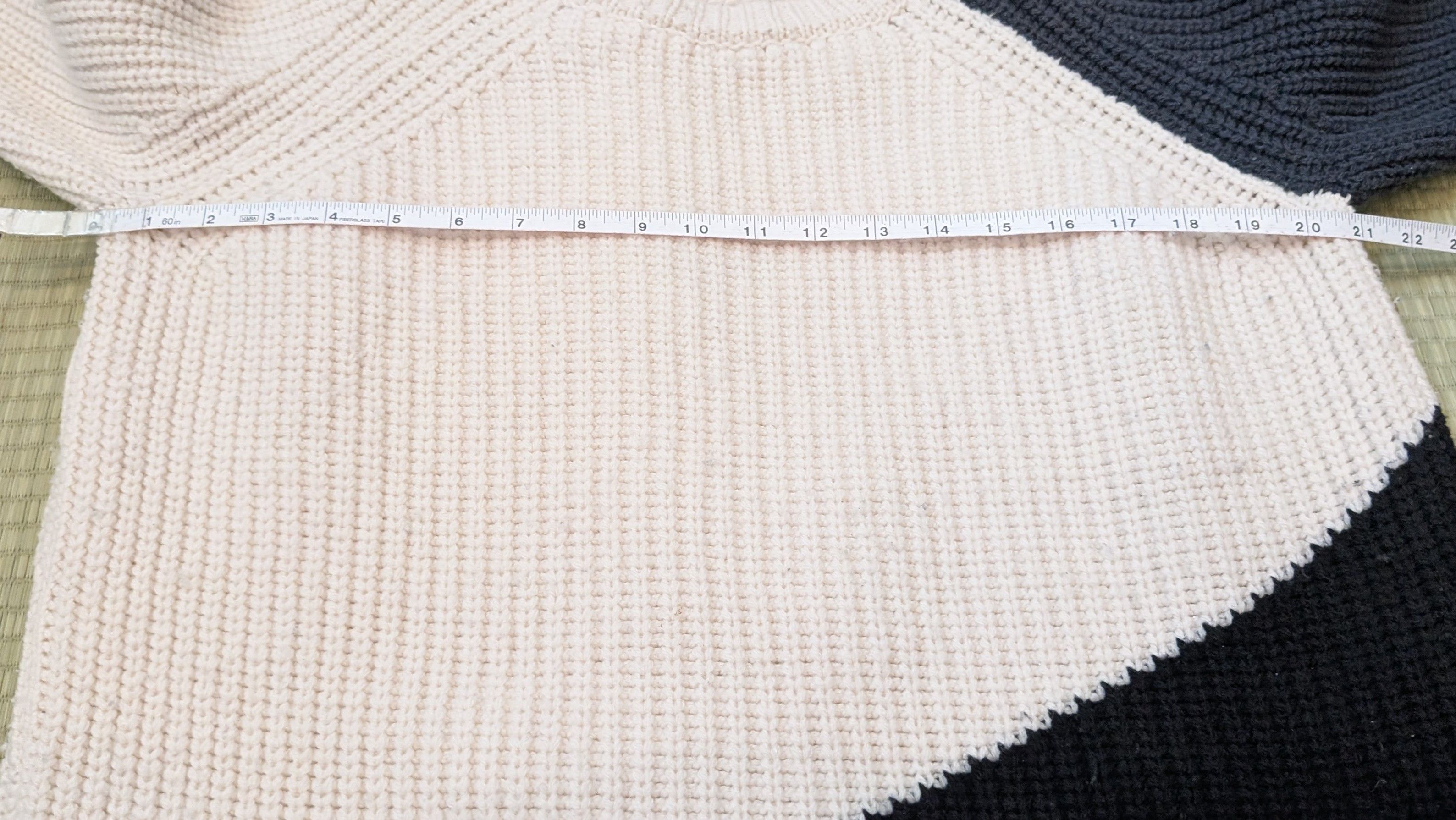 Emerson Fry Emerson Fry Imperial Yarn Virgin Wool Triangle Long Sweater Size XS / US 0-2 / IT 36-38 - 4 Thumbnail