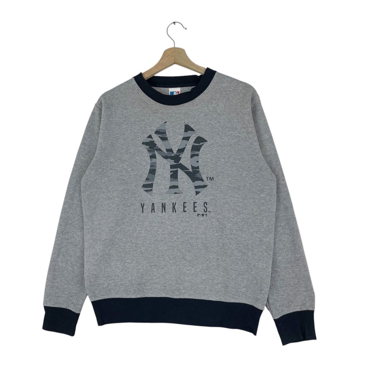 MLB Vintage Y2K New York Yankees Sweatshirt Size US M / EU 48-50 / 2 - 2 Thumbnail