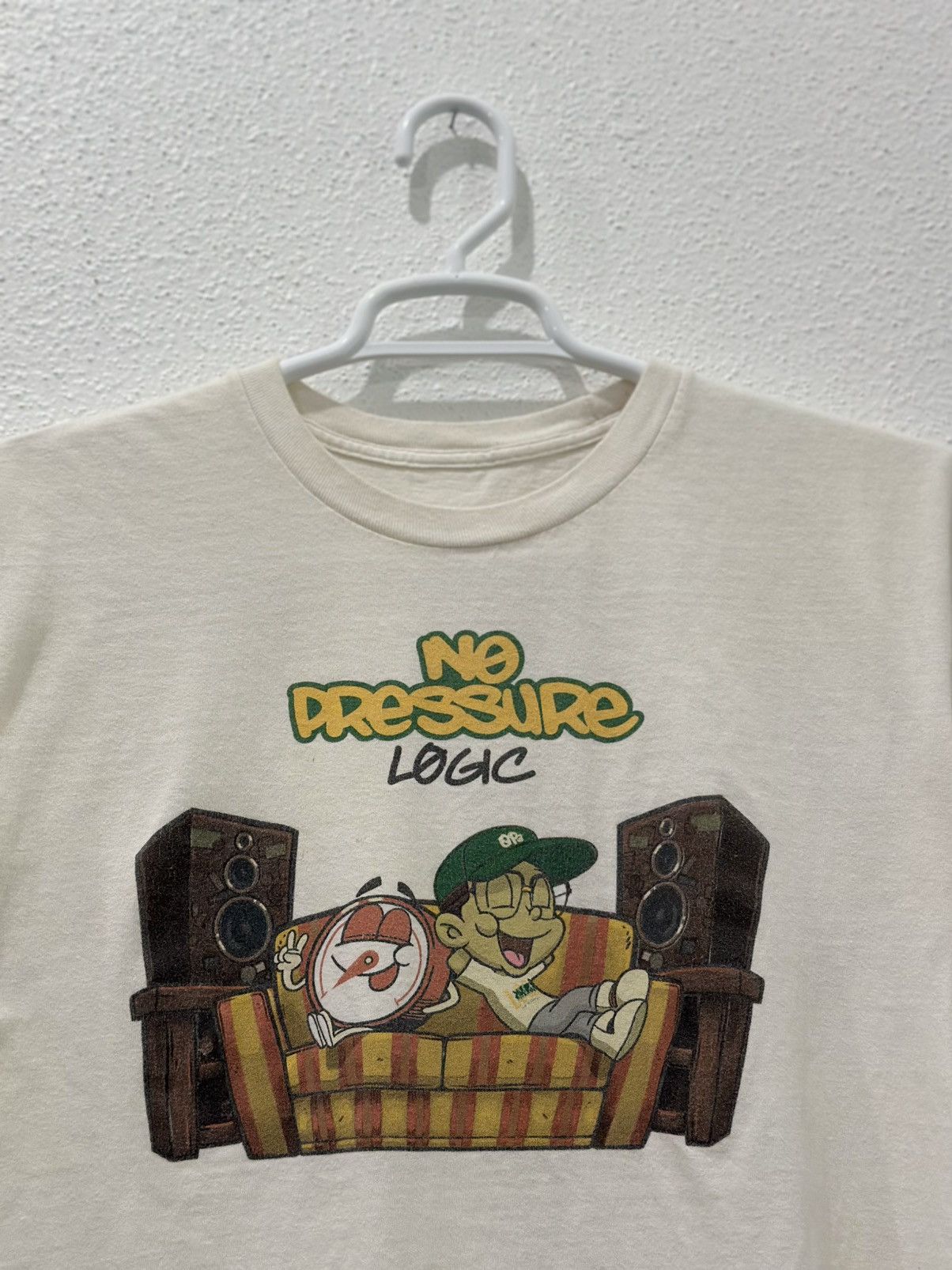 Rap Tees Logic No Pressure Album Promo Tee Large Underground Hip Hop Size US L / EU 52-54 / 3 - 1 Thumbnail