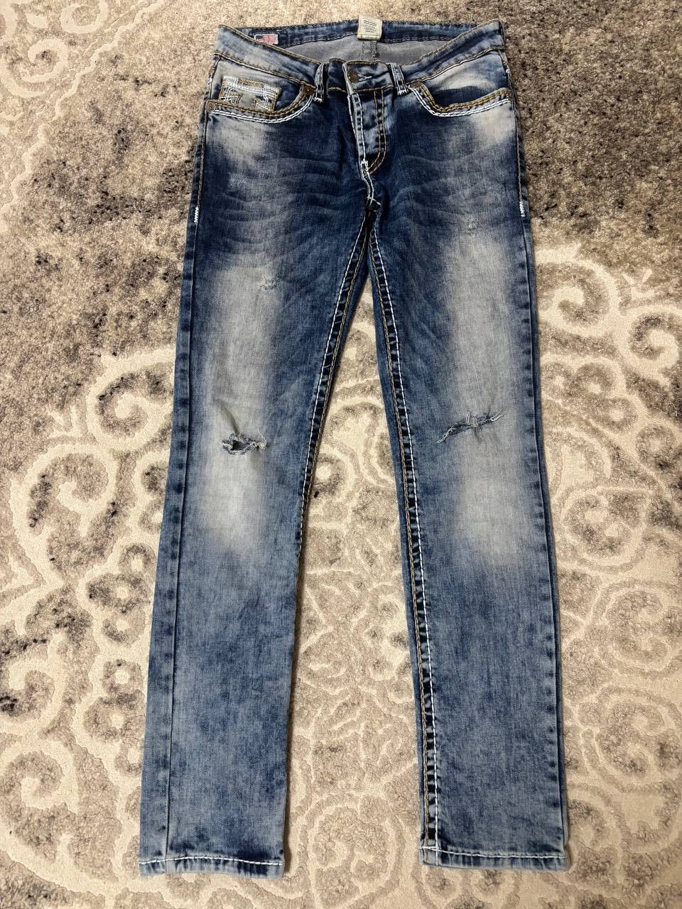 True Religion True Religion Rare Brand Jeans – Made in USA – Men’s 33x34 Size US 33 - 13 Thumbnail