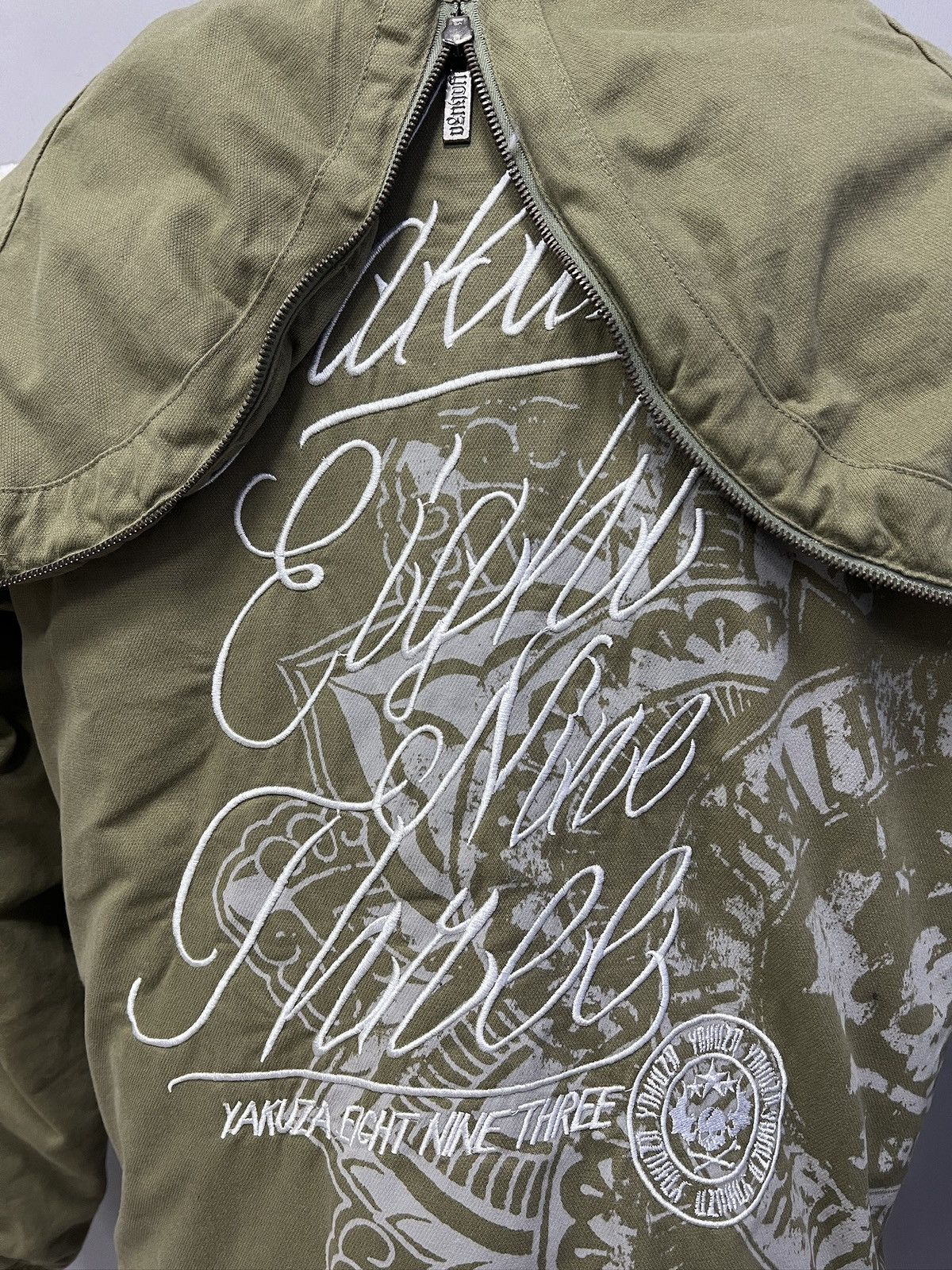 Hysteric Glamour Printed Junya watanabe canvas bomber jacket japanese y2k Size US M / EU 48-50 / 2 - 7 Thumbnail