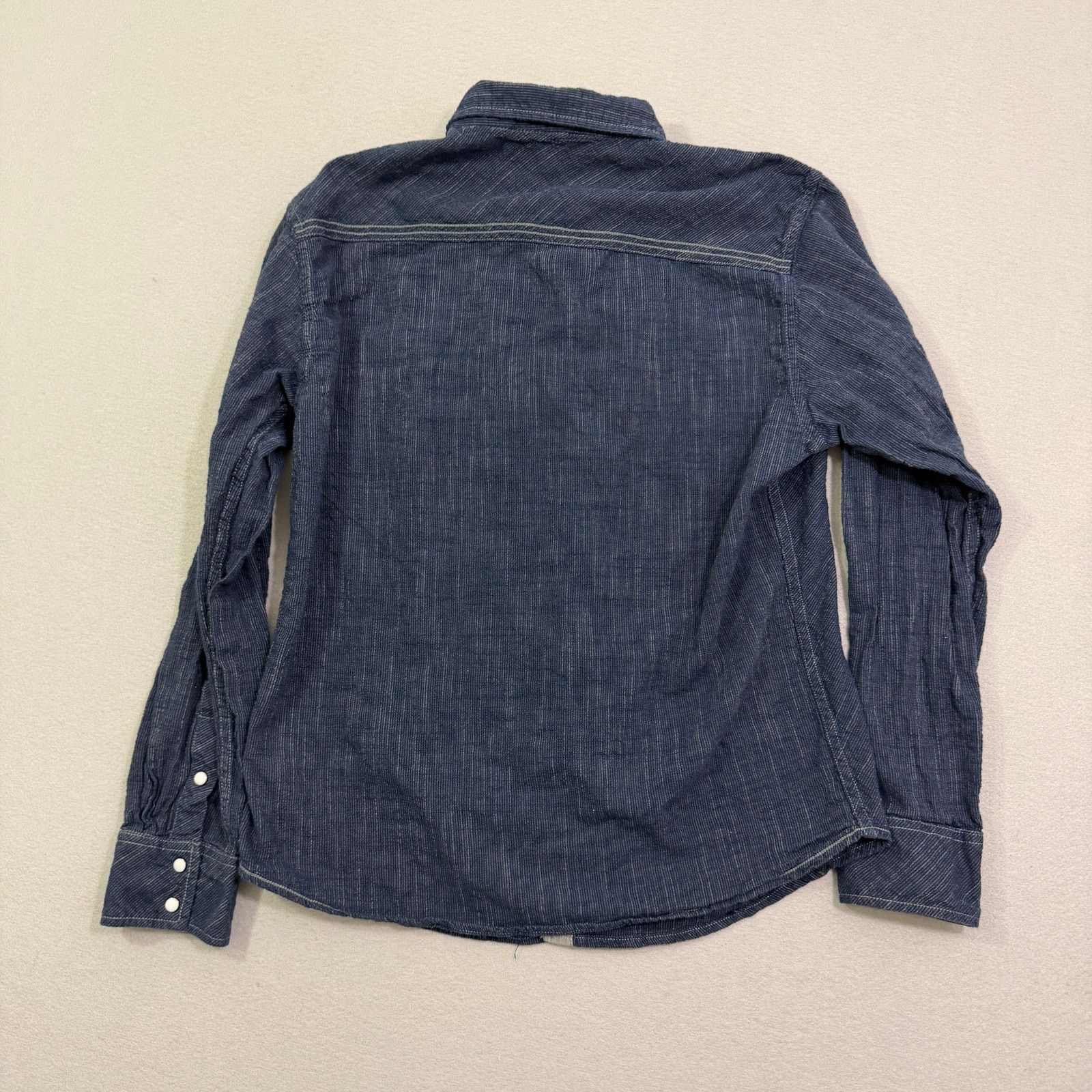 BKE BKE Striped Standard Shirt Men's Extra Large Pearl Snap Size US XL / EU 56 / 4 - 6 Thumbnail