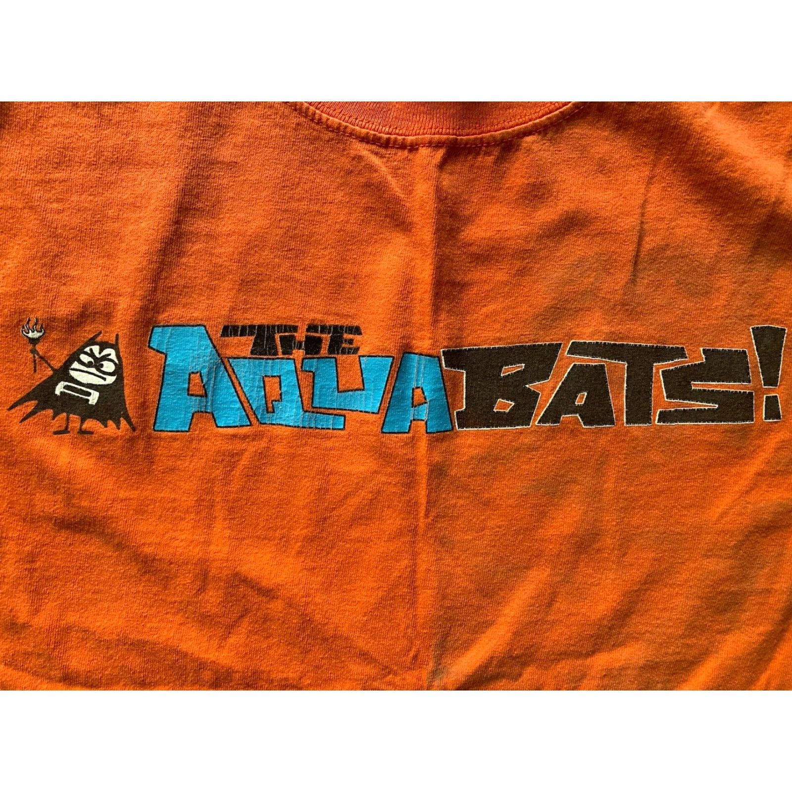 Anvil VINTAGE The Aquabats Band Shirt Men’s Medium Orange Logo 90s Y2K Anvil Tag Shirt Logo Music Band Mens M Orange Anvil 90s Vintage Size US M / EU 48-50 / 2 - 7 Thumbnail