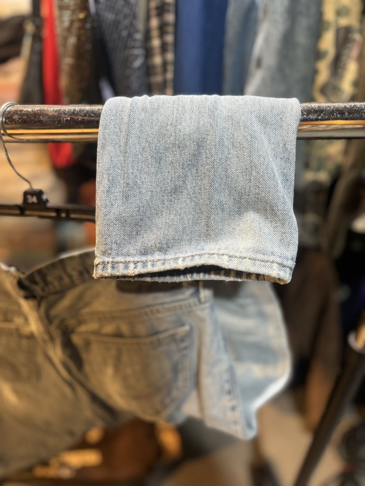 Bullhead Denim Co. Bullhead Light Blue Skinny Jeans 29x30 Size US 29 - 5 Thumbnail