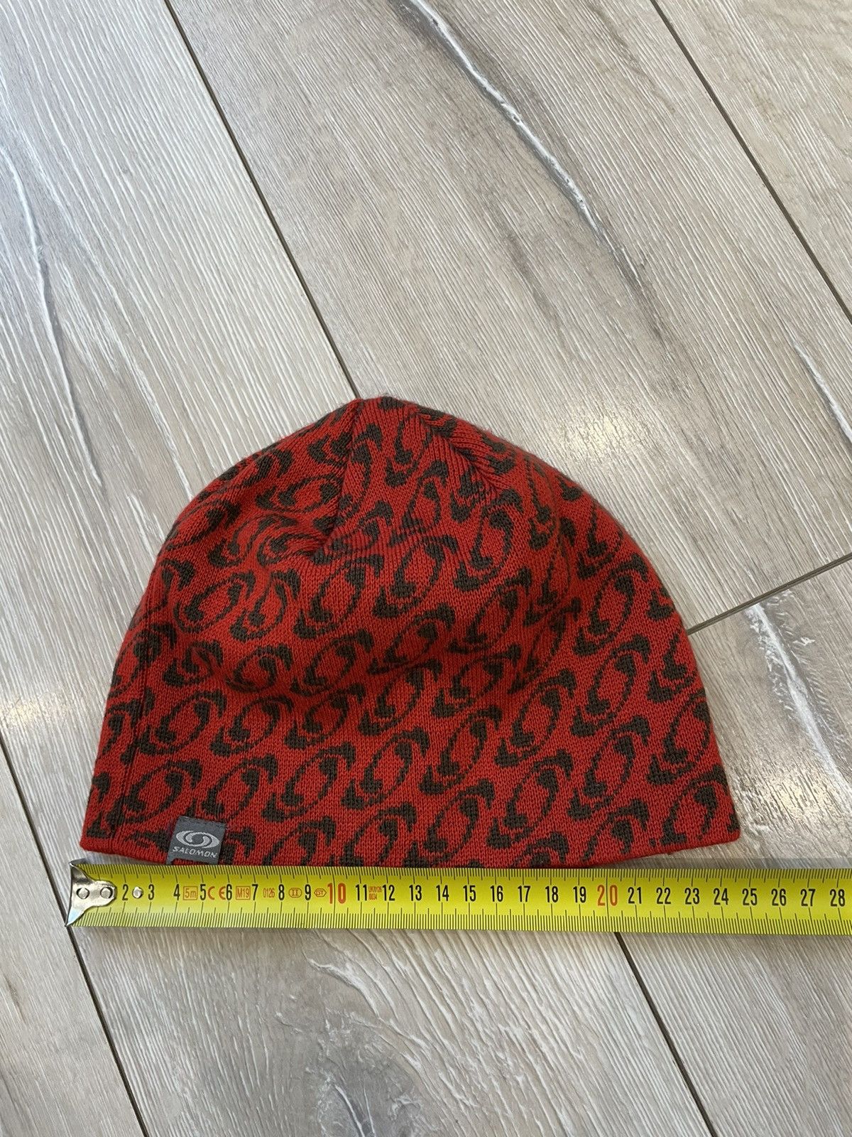 Salomon 2000’s Vintage Salomon Logo Monogram Beanie Cap Hat Size ONE SIZE - 6 Thumbnail