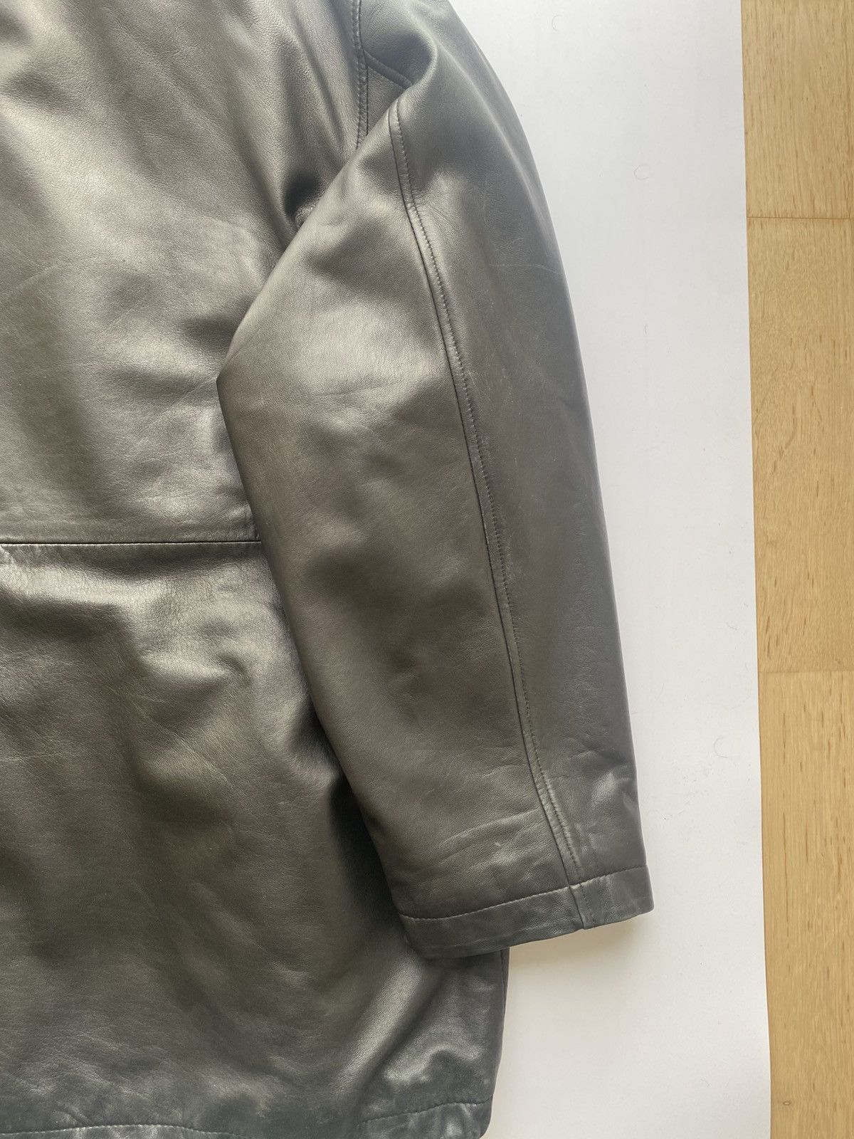 Yves Saint Laurent GRAIL RARE yves Saint laurent leather jacket M/L Size US L / EU 52-54 / 3 - 13 Thumbnail