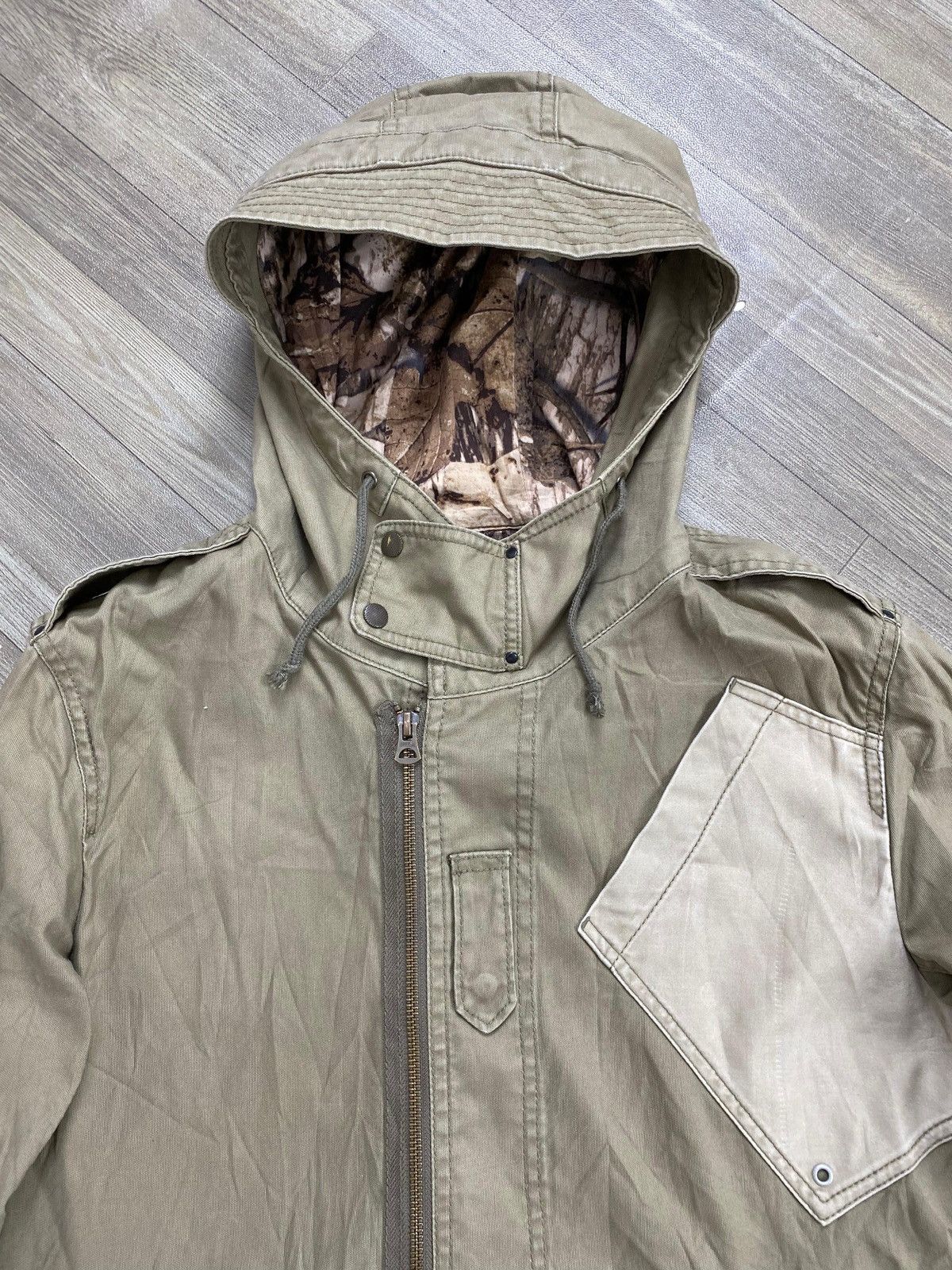 Tete Homme 🇯🇵Vintage Tete Homme Military Trench Coat Jacket Size US L / EU 52-54 / 3 - 9 Thumbnail