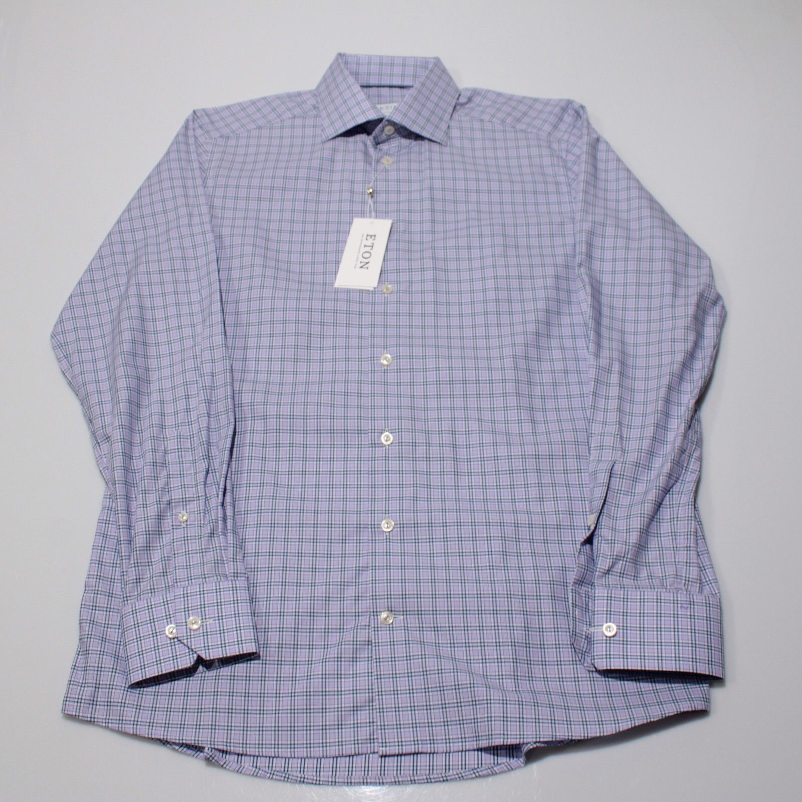 Eton Eton New with tags Shirt Size M US In Purple Size US M / EU 48-50 / 2 - 3 Thumbnail
