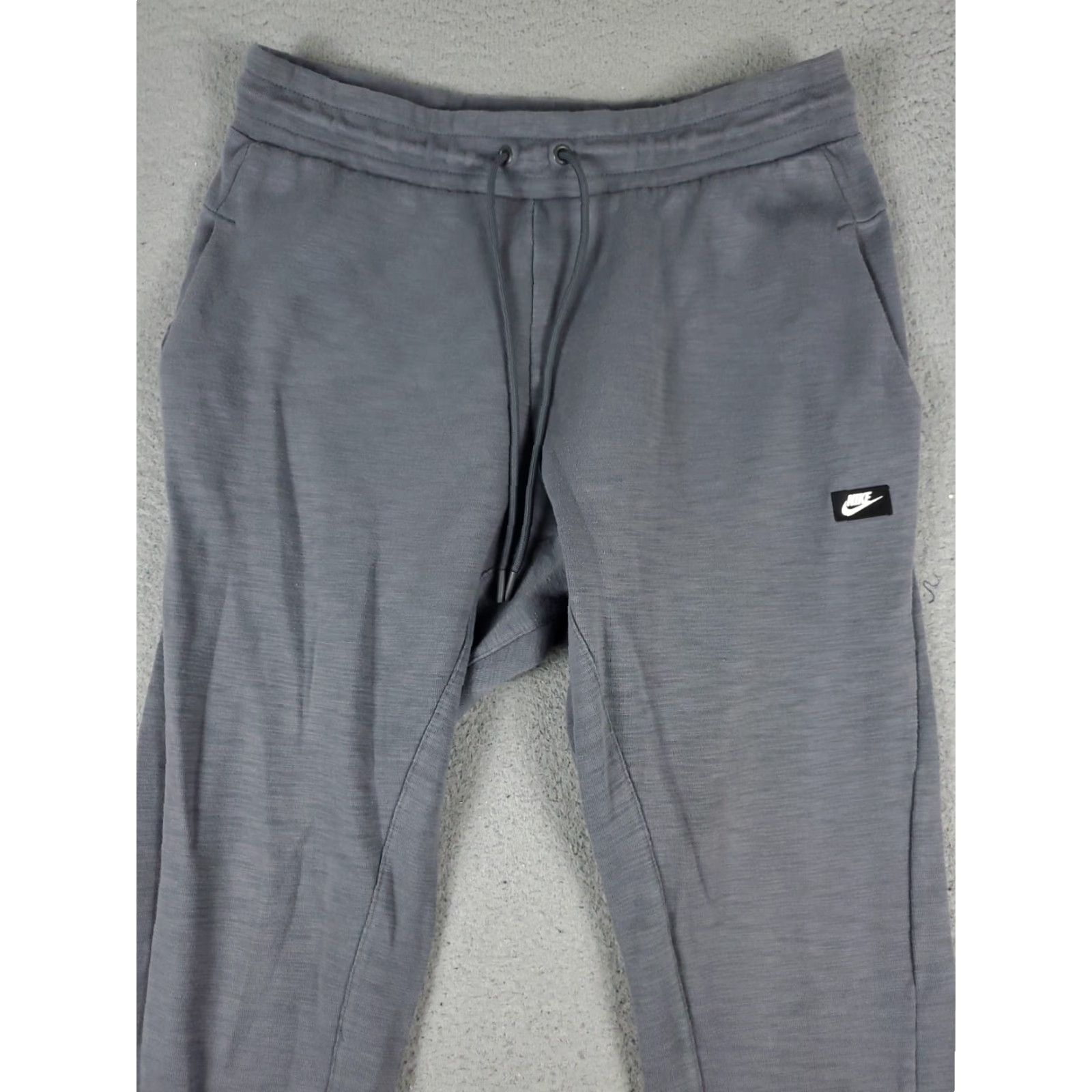 Nike Nike Pants Men L Gray Sweatpants Jogger Track Running Casual Activewear Size US 33 - 2 Thumbnail