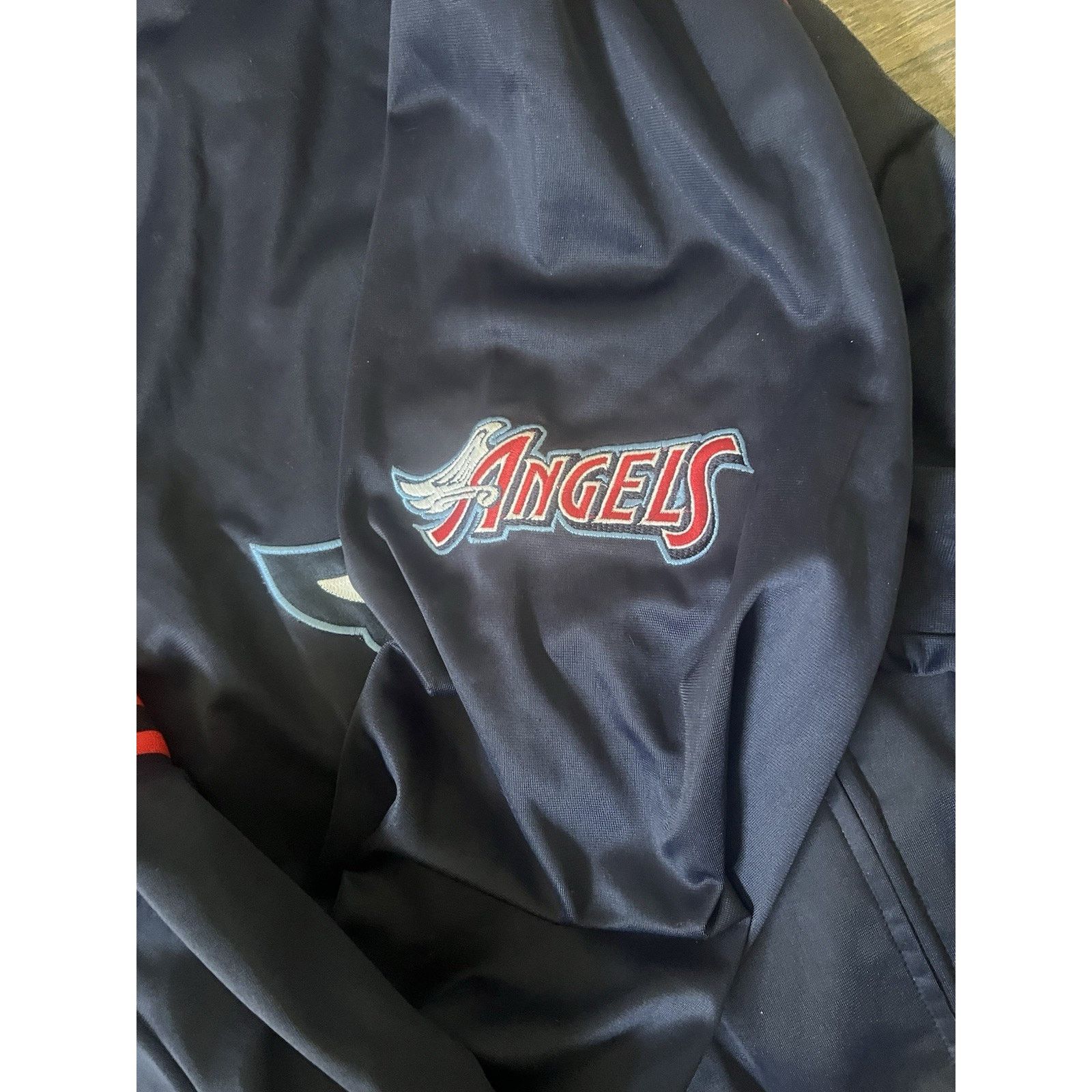 Majestic Anaheim Angels Cooperstown Majestic Zip Up Jacket 3X Size ONE SIZE - 5 Thumbnail