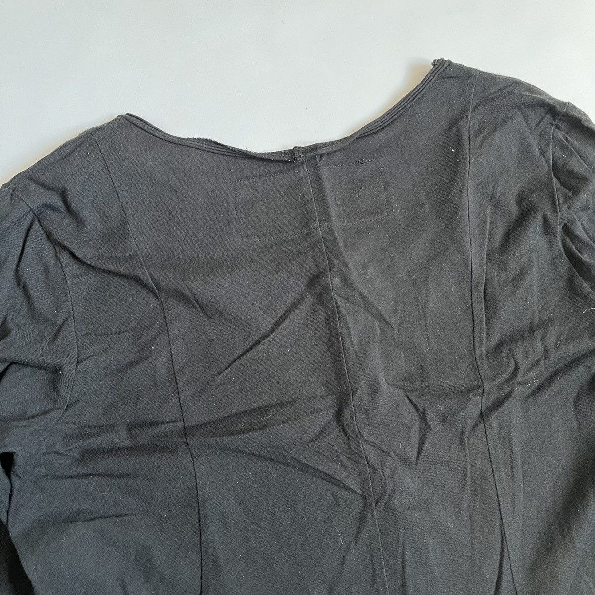 Rundholz RUNDHOLZ Black Label Button Up Black Cotton Dress Size L / US 10 / IT 46 - 8 Thumbnail