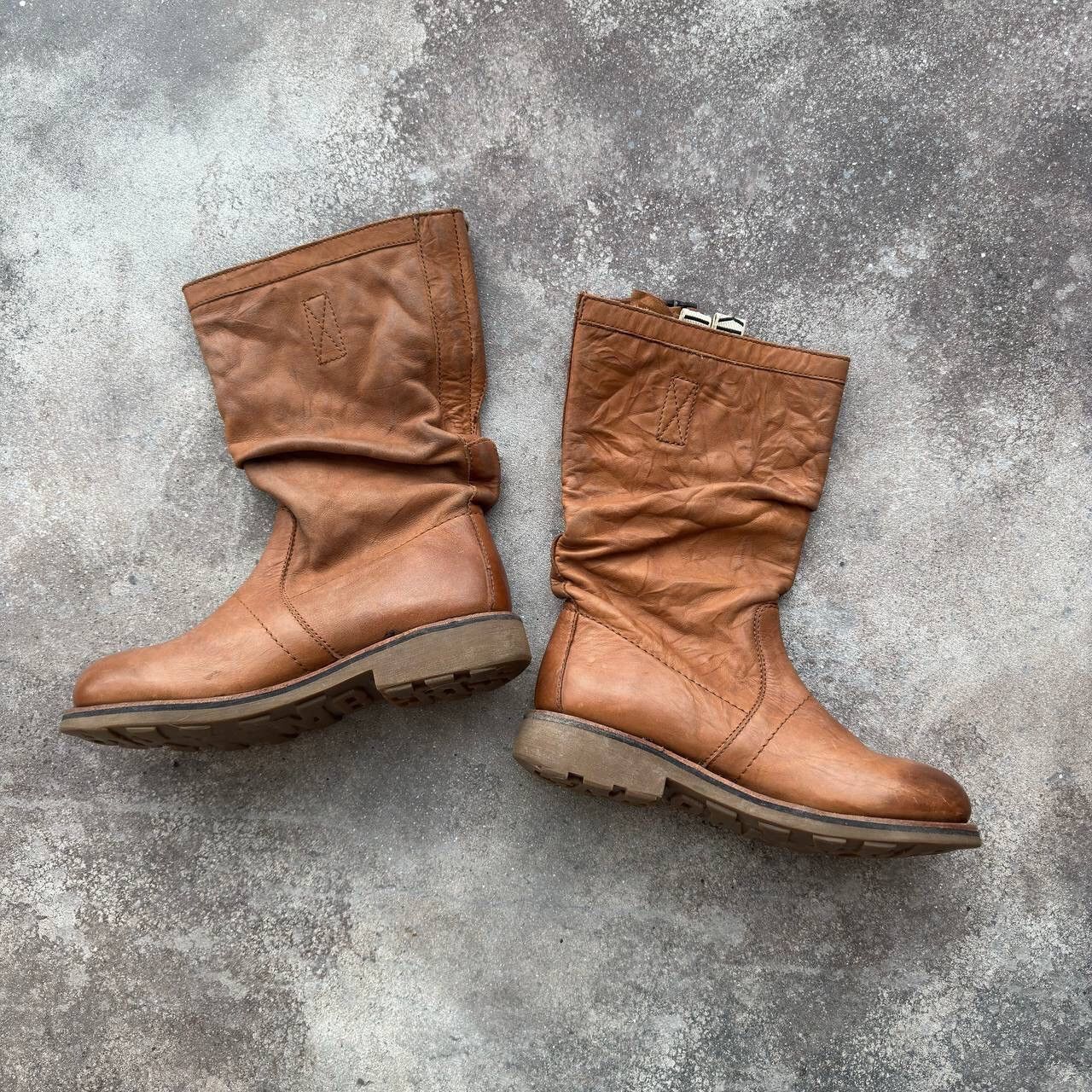Dirk Bikkembergs Dirk Bikkembergs Vintage Brown Leather Ankle Boots Size US 8 / IT 38 - 7 Thumbnail
