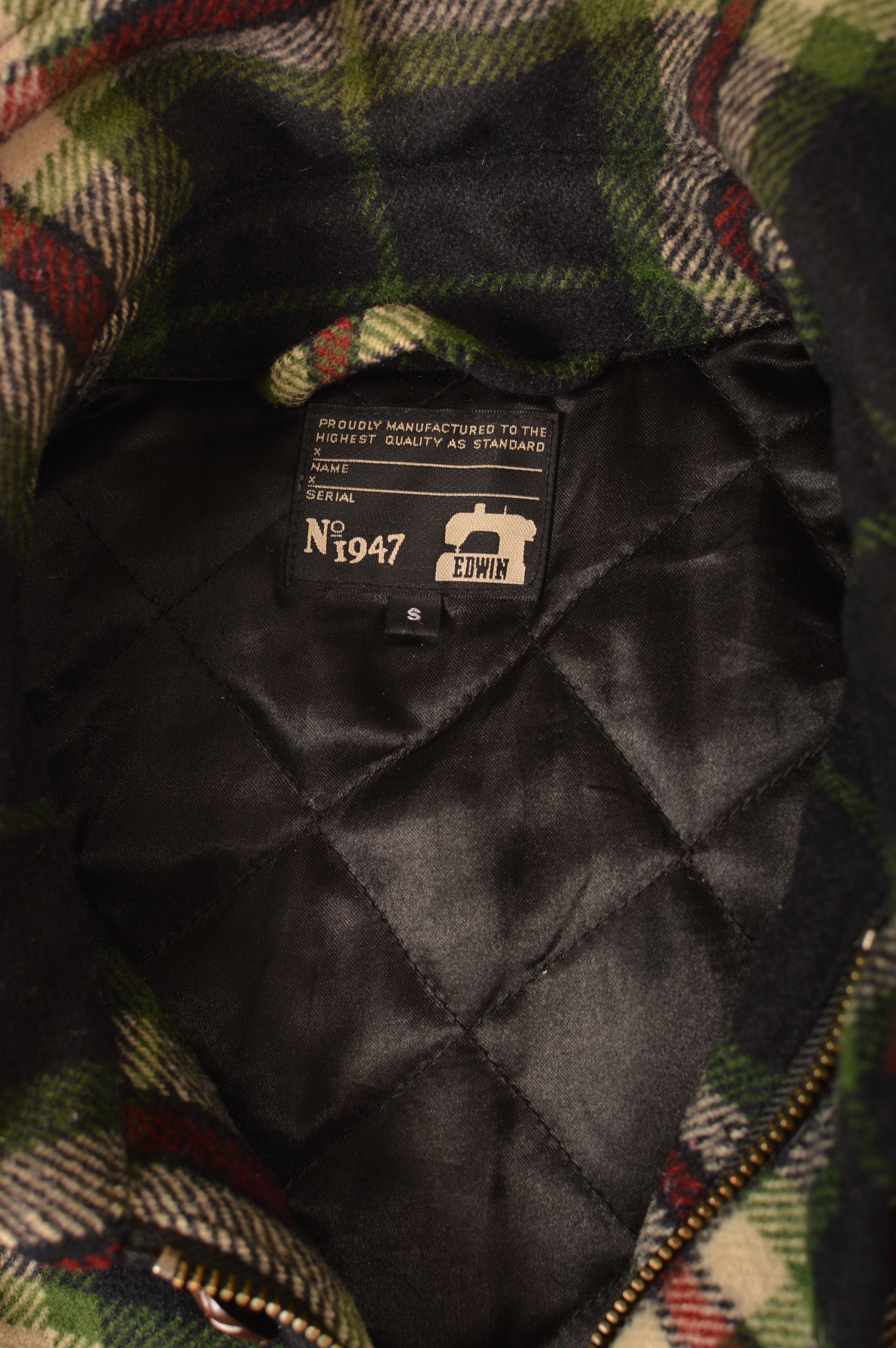Edwin × Vintage Edwin Rafterman Plaid Insulated Jacket Size US S / EU 44-46 / 1 - 8 Thumbnail