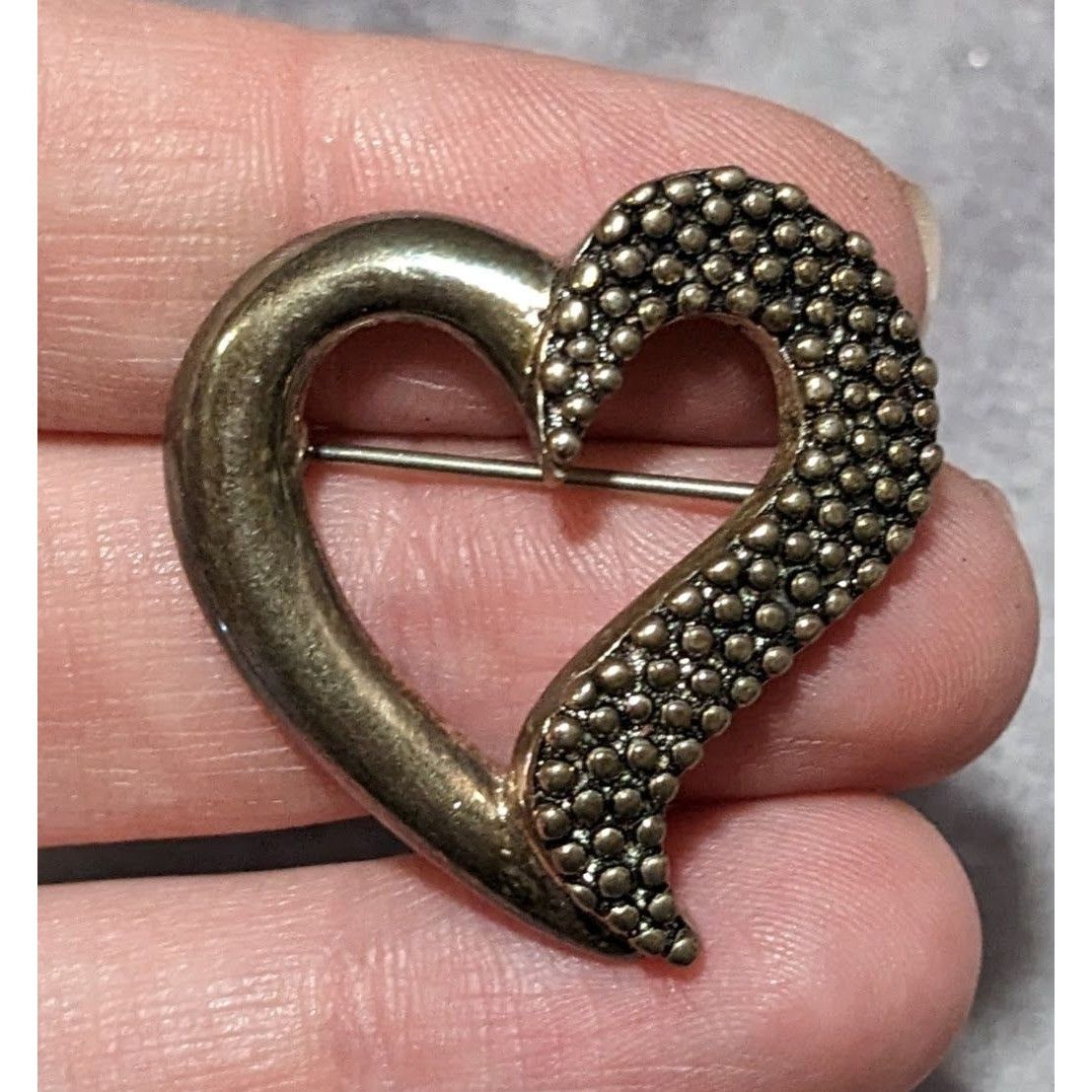 Other Vintage Premier Designs Silver Tone Open Heart Brooch Size ONE SIZE - 7 Thumbnail