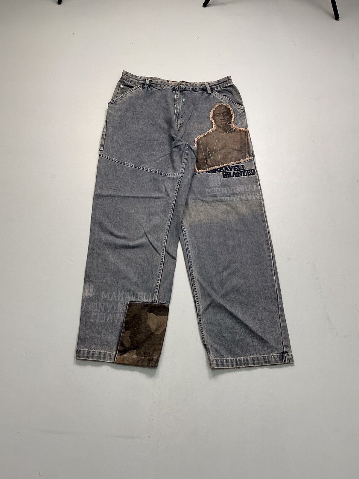 Makaveli Vintage makaveli branded printed denim Size US 38 / EU 54 - 1 Thumbnail