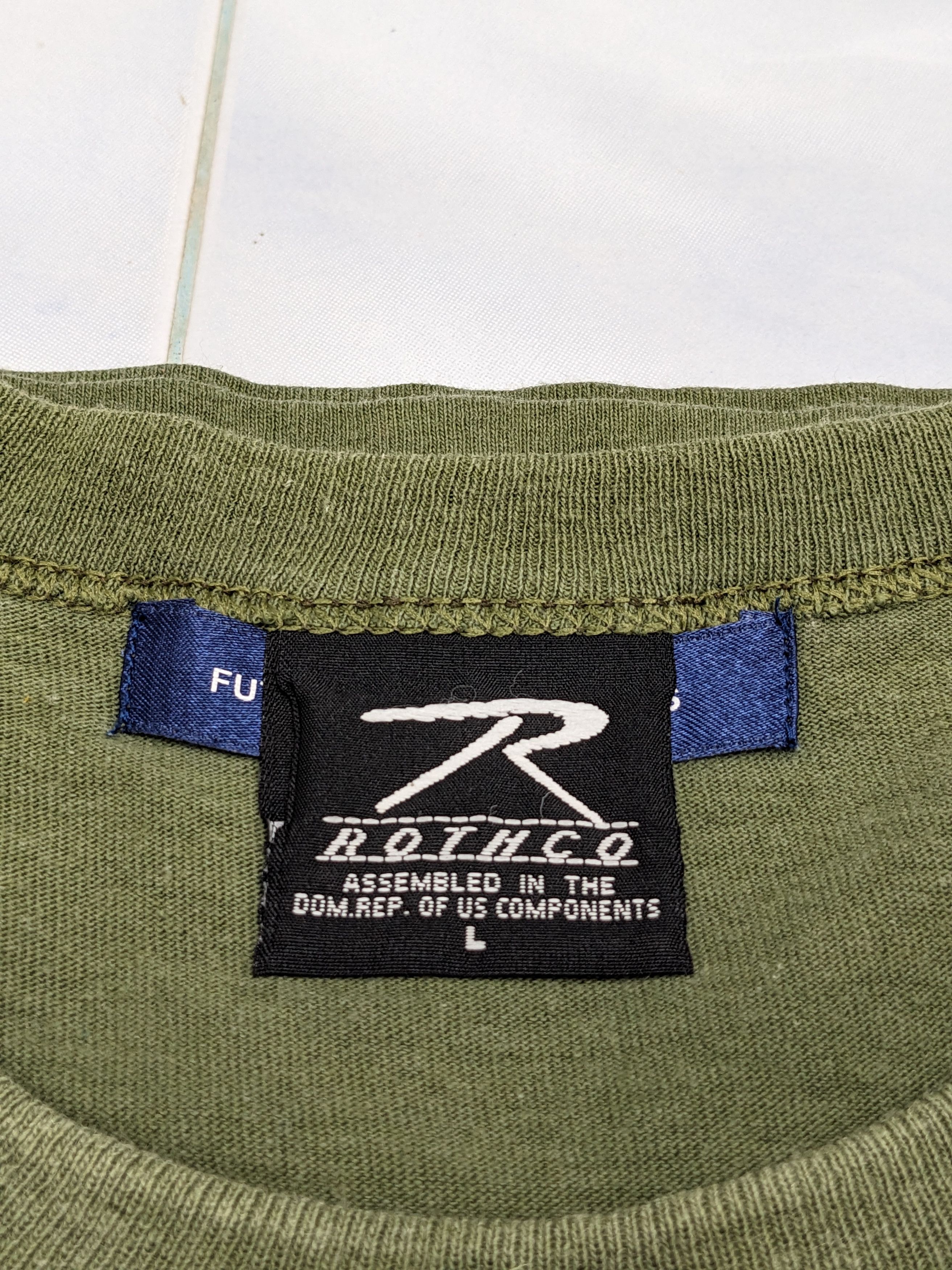 Futura Vintage Futura Laboratories X Rothco Tshirt Size US L / EU 52-54 / 3 - 9 Thumbnail