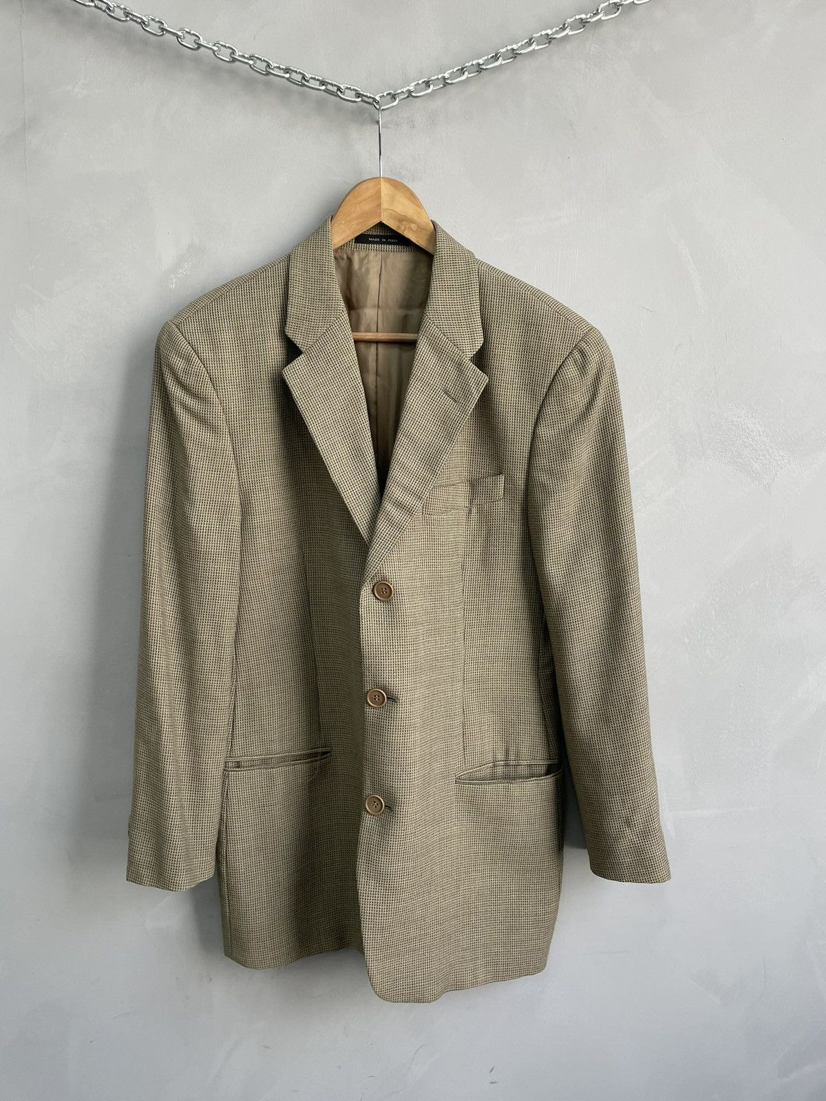 Emporio Armani Rare 90s Emporio Armani retro jacket blazer y2k Size US M / EU 48-50 / 2 - 1 Thumbnail