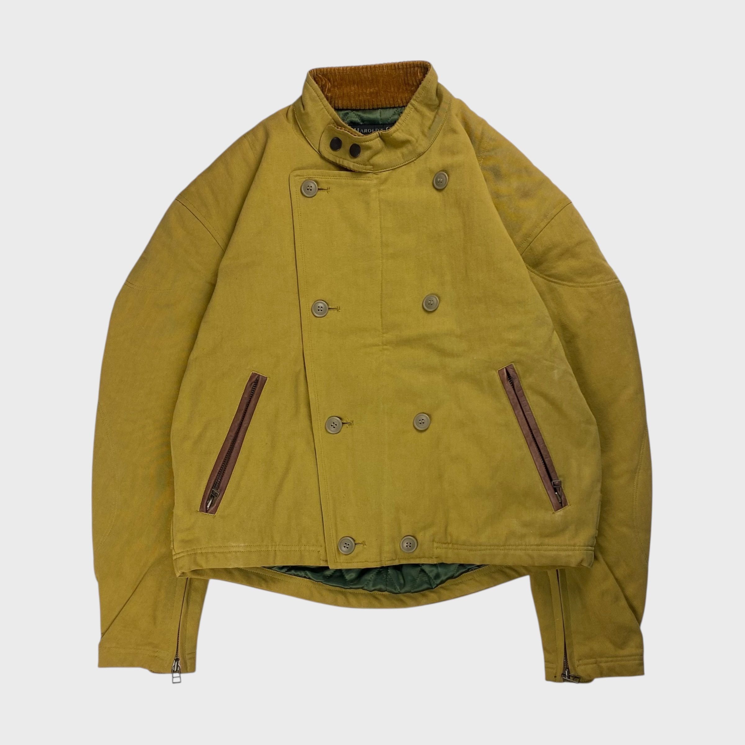 Vintage HAROLD'S GEAR Quilted Short Motorcycle Jacket Size M Size US M / EU 48-50 / 2 - 1 Thumbnail