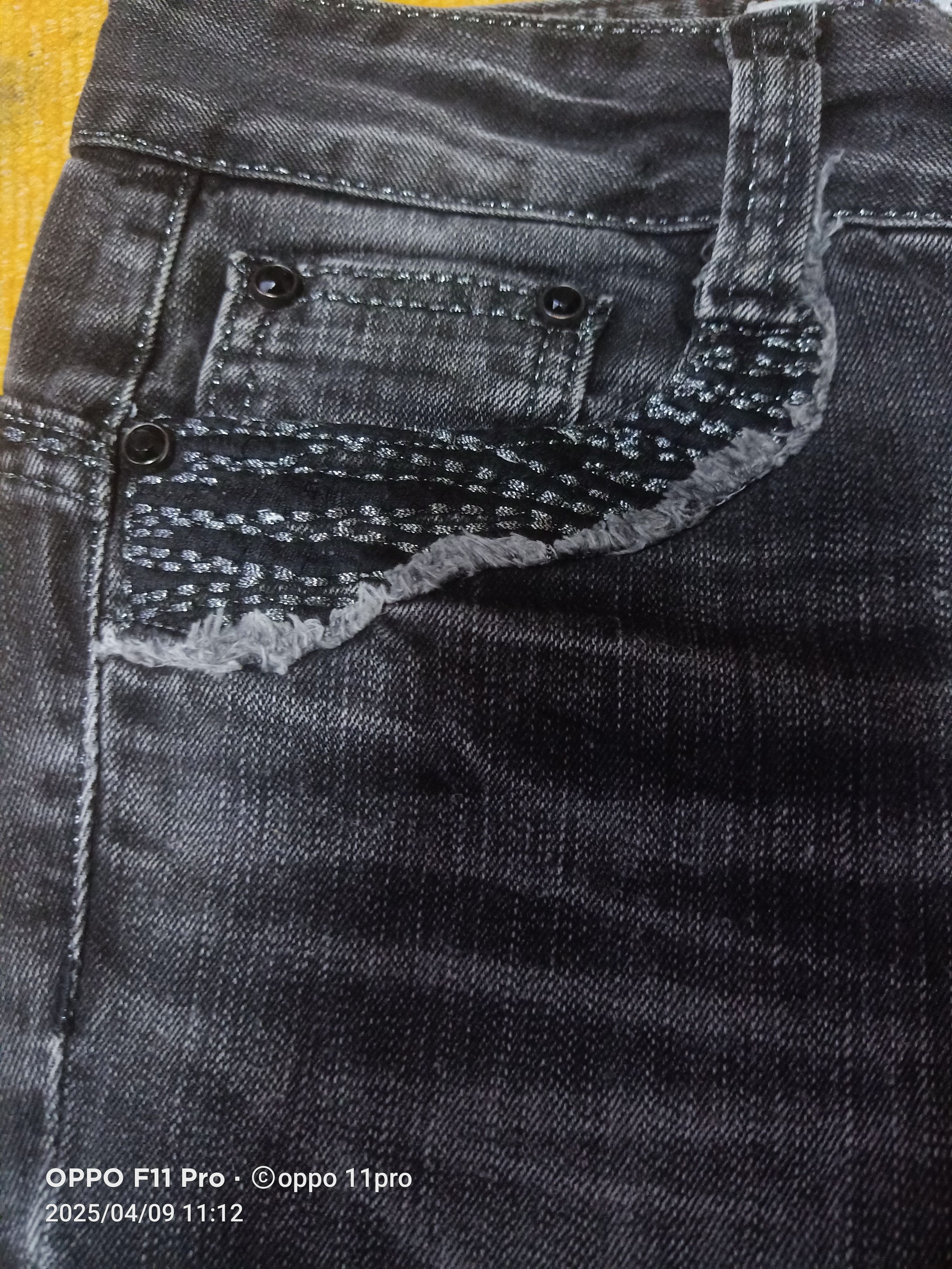 If Six Was Nine × Japanese Brand × Le Grande Bleu (L.G.B.) GrassShopper Flare Denim desiger wings Size US 29 - 8 Thumbnail