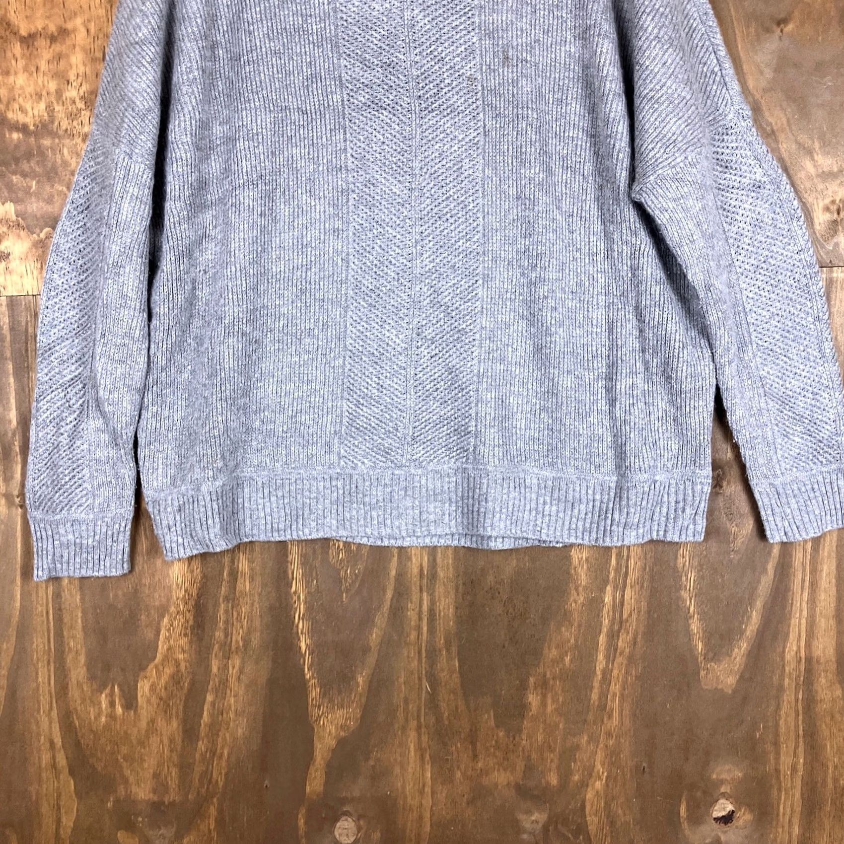 Athleta Athleta Sweater Charcoal Crew Neck Wool Cashmere XL Women’s Pullover Knit Knitwear Casual Workwear Size XL / US 12-14 / IT 48-50 - 3 Thumbnail
