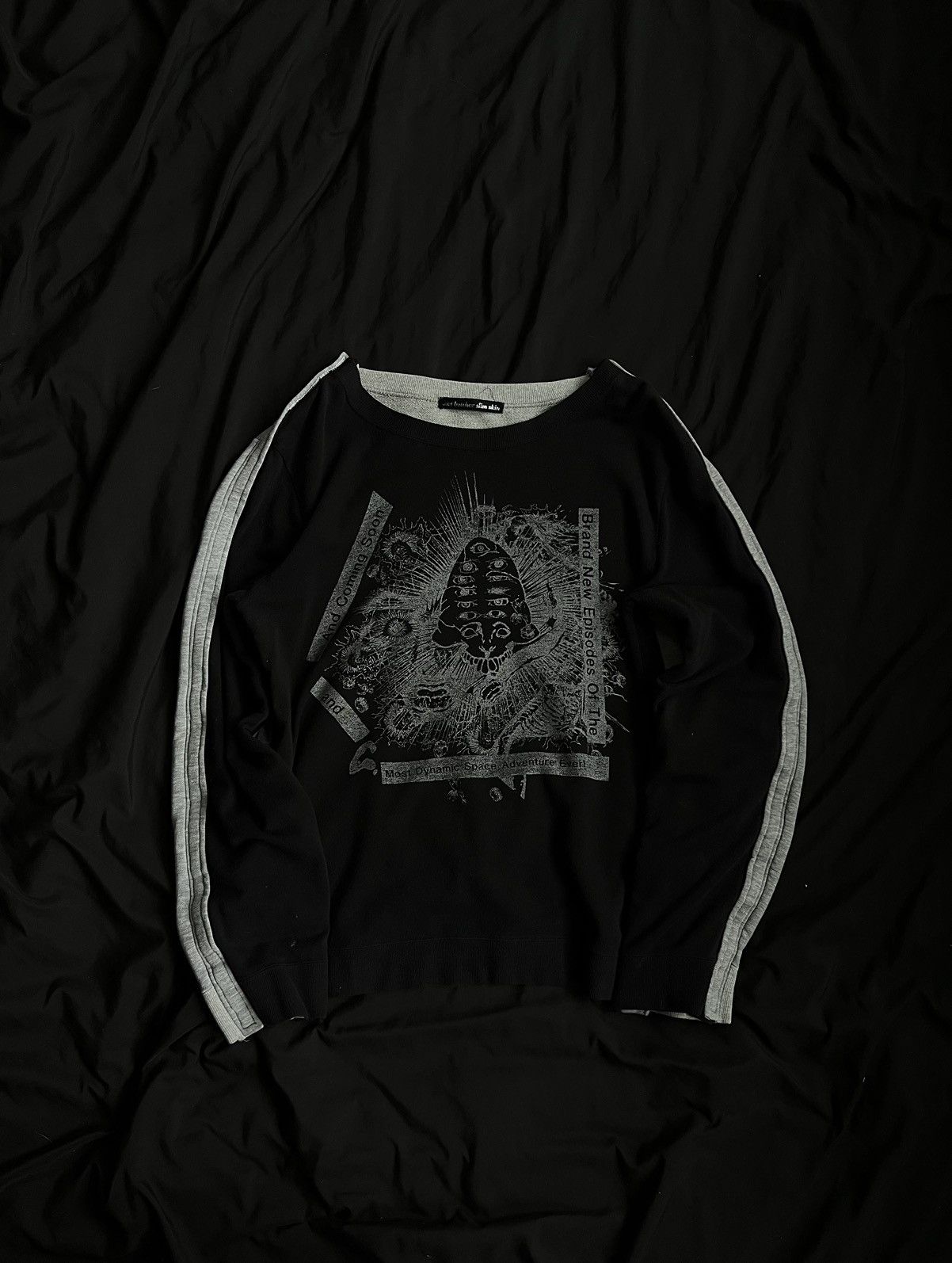 Diet Butcher Slim Skin × Vintage Vintage Diet Butcher Slim Skin Double Hybrid Crewneck Size US M / EU 48-50 / 2 - 2 Thumbnail