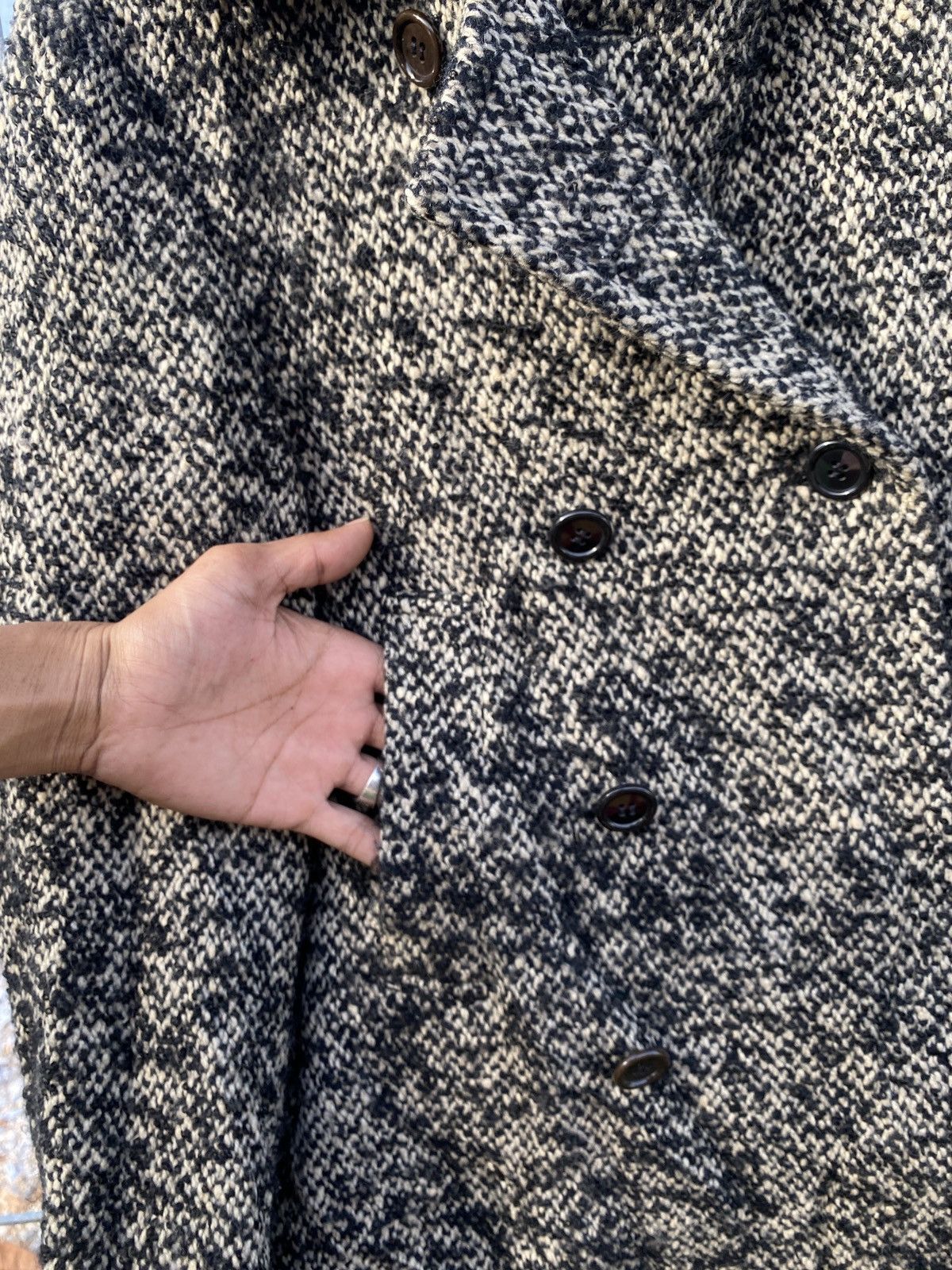 CABANE de ZUCCa × Issey Miyake × Zucca ♨️ Rare♨️ Zucca Wool Jacket Size US L / EU 52-54 / 3 - 7 Thumbnail