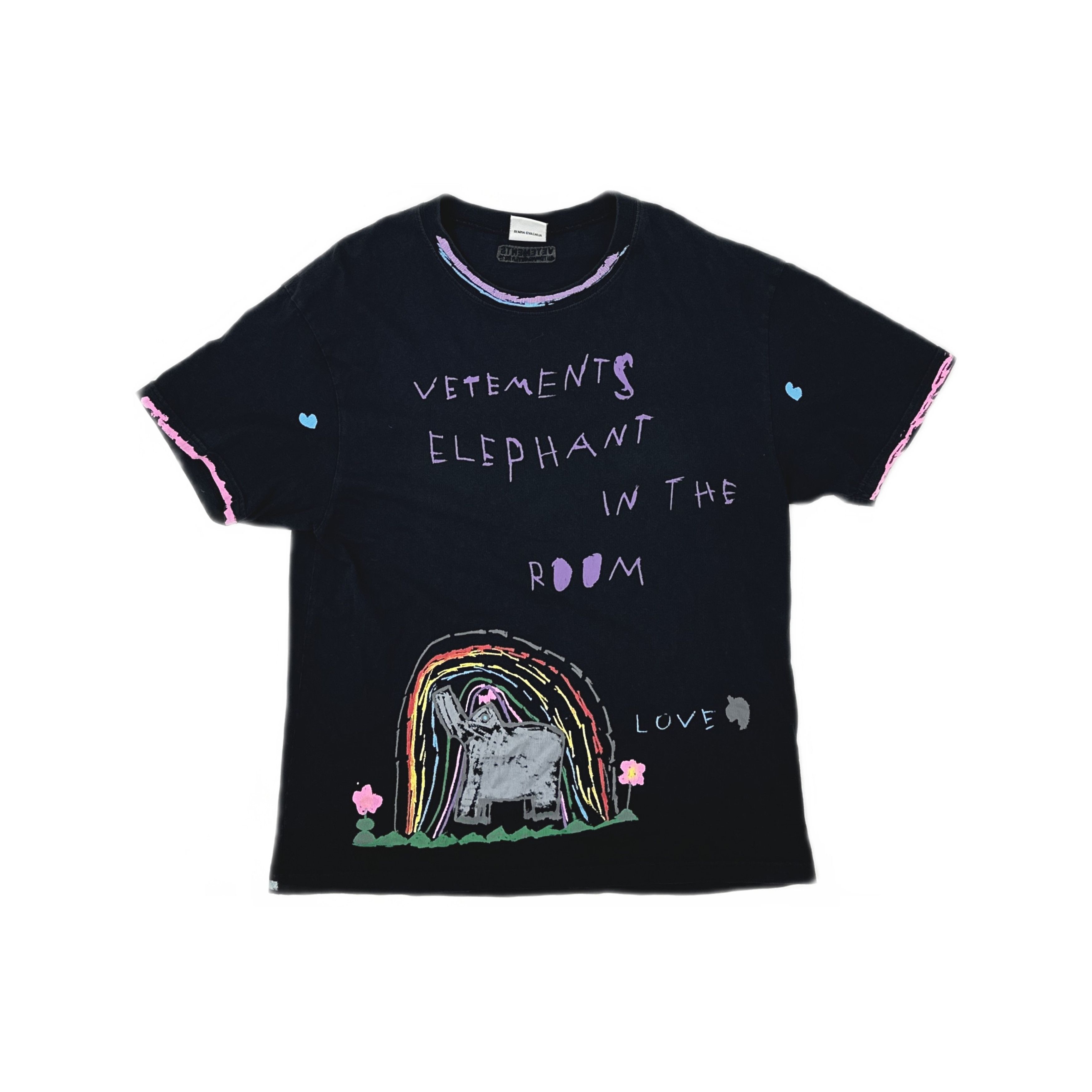 Vetements Demna FW16 FOOTBALL SHOULDER “YOU FUCKIN ASSHOLE” TSHIRT