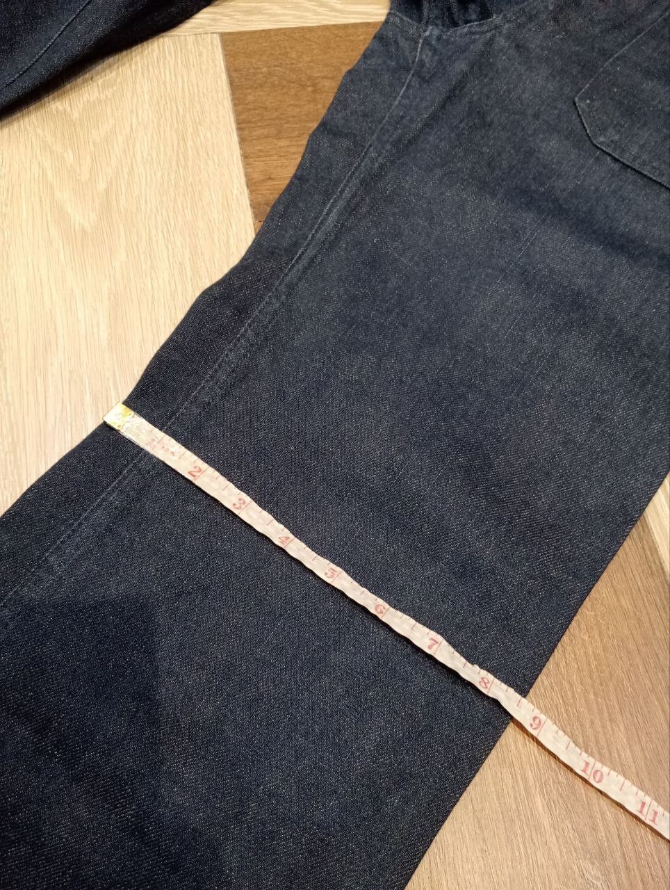 Visvim VISVIM CUBISM BLUE INDIGO SELVEDGE FLARED DENIM PANTS Size US 30 / EU 46 - 21 Thumbnail