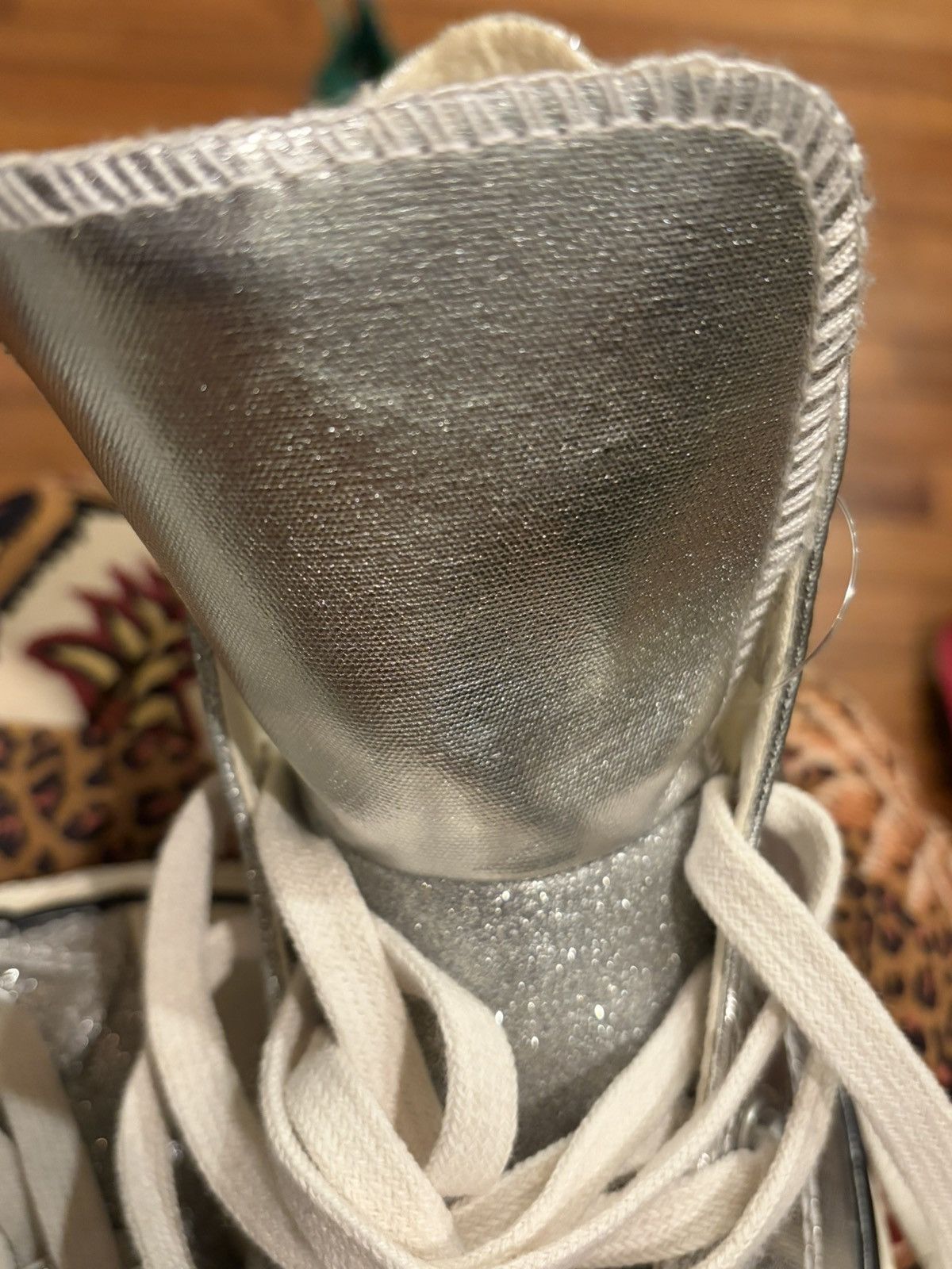 Converse Converse Womens Size 7 CTAS Shiny Metal Hi Size US 7 / IT 37 - 19 Thumbnail