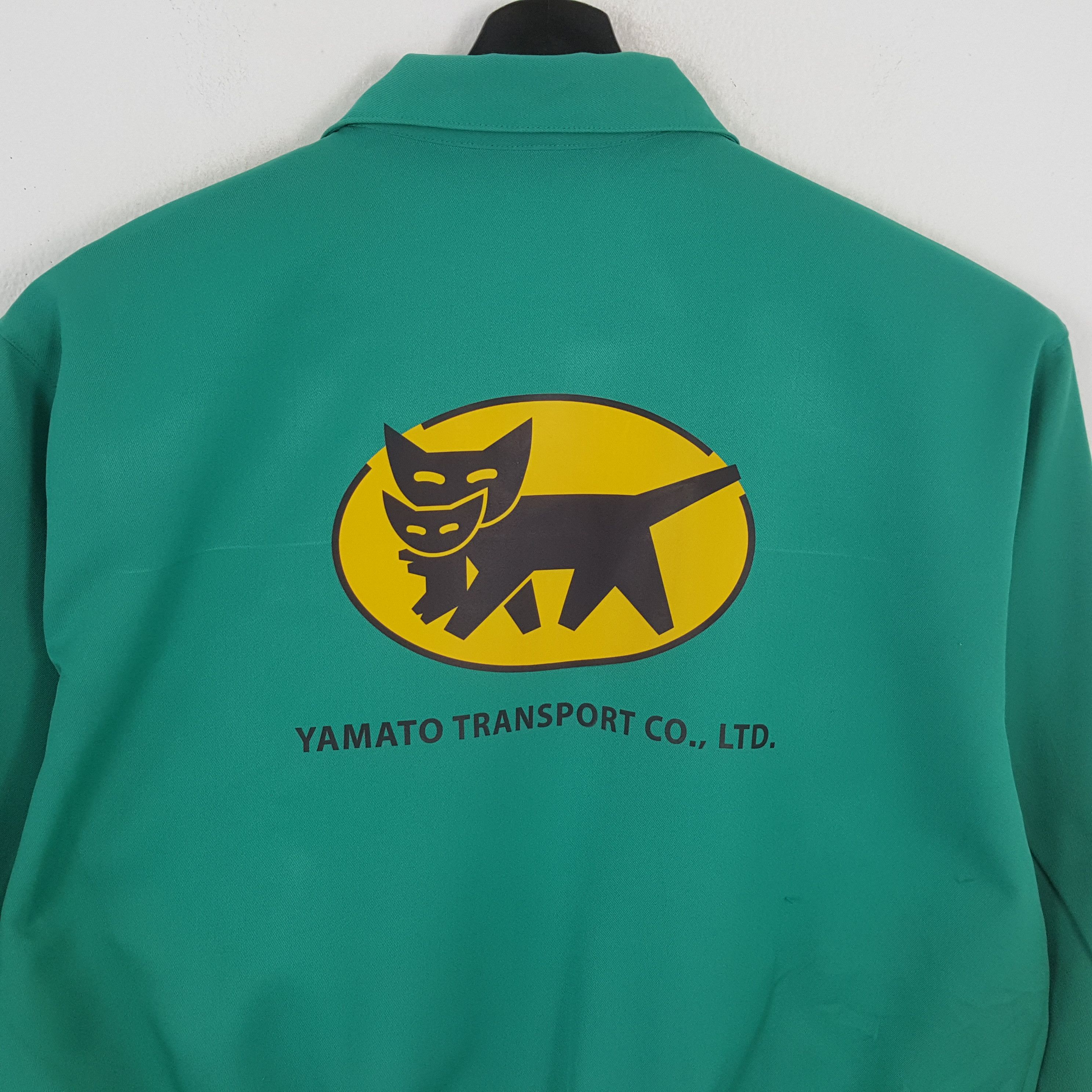 Japanese Brand × Vintage YAMATO TRANSPORTS Japanese Brand Custom Art Jacket Size US L / EU 52-54 / 3 - 2 Thumbnail