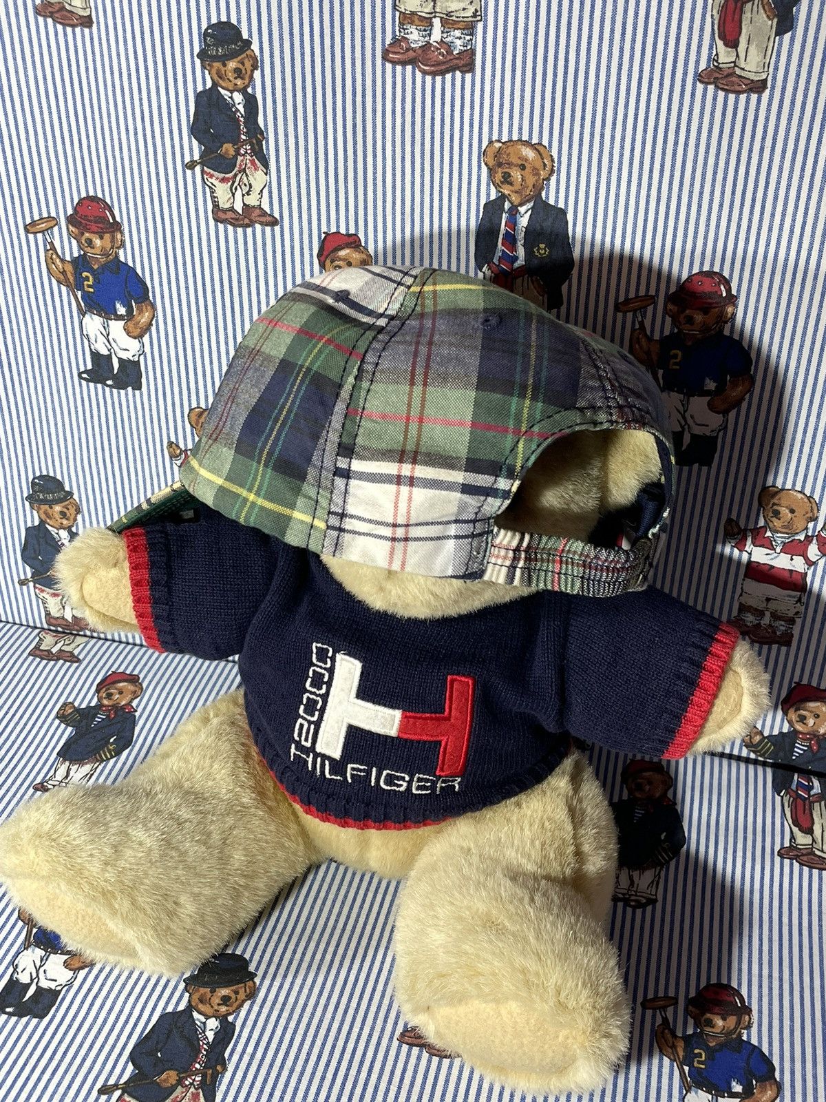 Tommy Hilfiger × Vintage Cap Tommy Hilfiger Lion Crest OG Vintage 90’s Size ONE SIZE - 9 Thumbnail