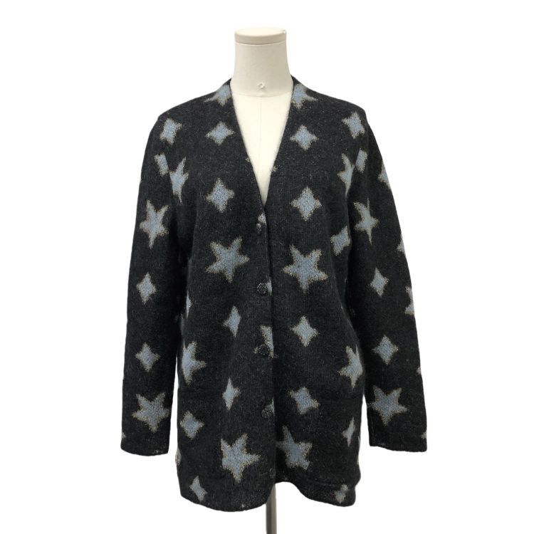 Saint Laurent Paris Saint Laurent Star Pattern Cardigan Size XS Size XS / US 0-2 / IT 36-38 - 1 Thumbnail