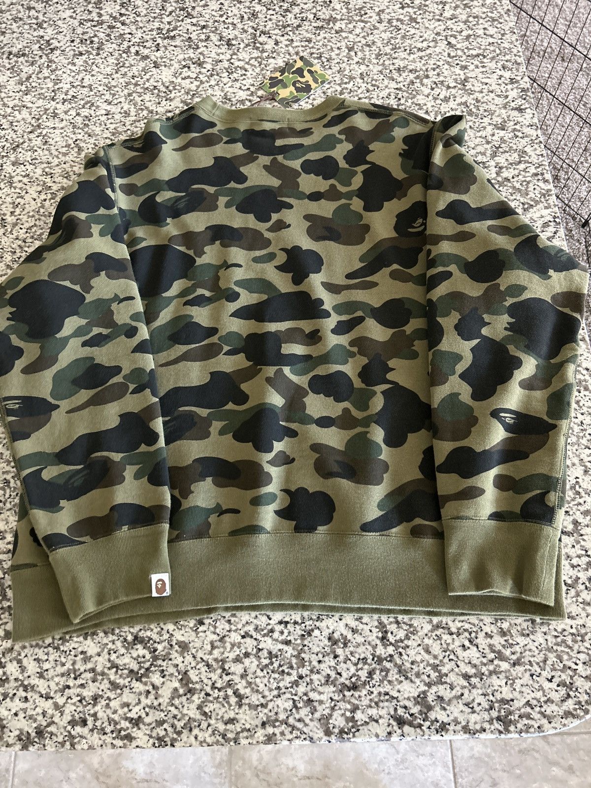 Bape Bape one point crewneck Size US XL / EU 56 / 4 - 2 Thumbnail