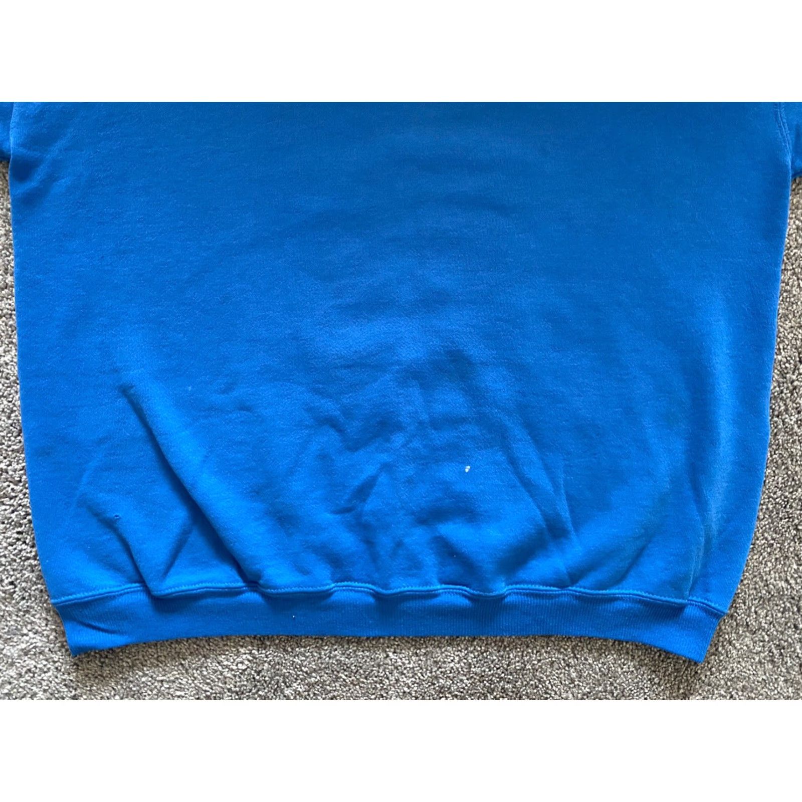 Hanes VTG 1997 Hanes Heavyweight Sweatshirt Made In USA Vail Beaver Creek World Cup Shirt Adults XL Blue USA 90s Sports Ski Mens Size US XL / EU 56 / 4 - 5 Thumbnail
