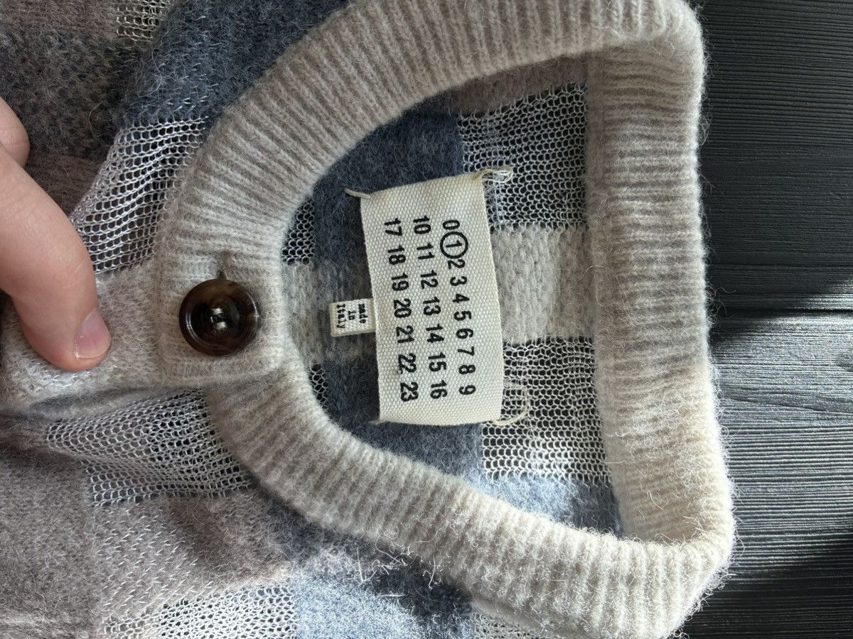 Maison Margiela Maison Margiela Check Pattern Multi Color Cardigan M. Size US M / EU 48-50 / 2 - 3 Thumbnail