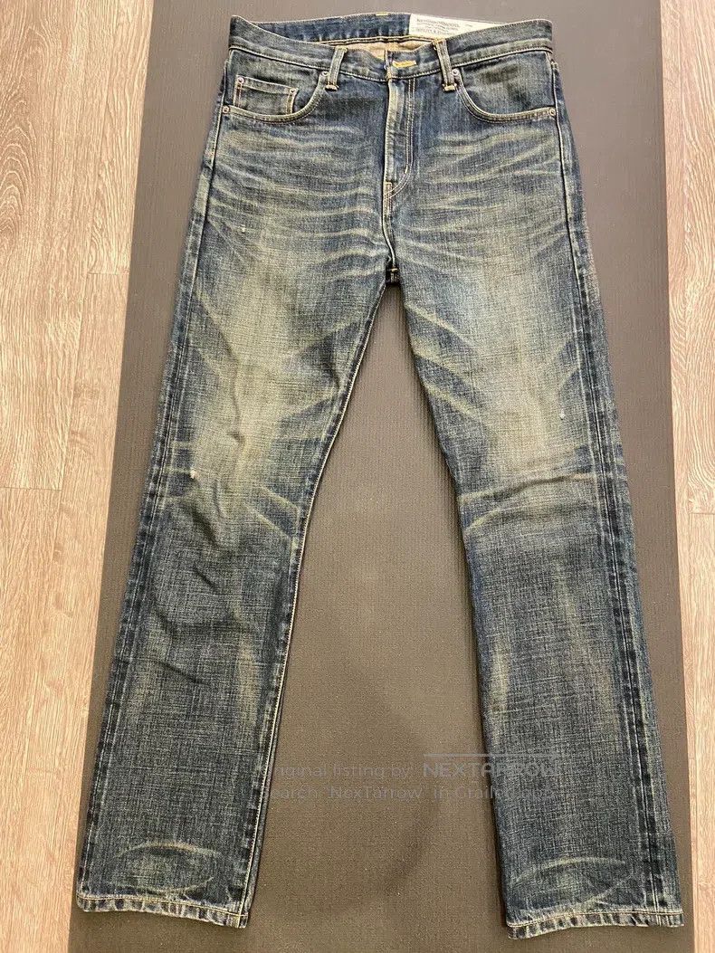 Neighborhood Neighborhood size M Blue Basic Washed Denim Pants Size US 27 - 1 Thumbnail