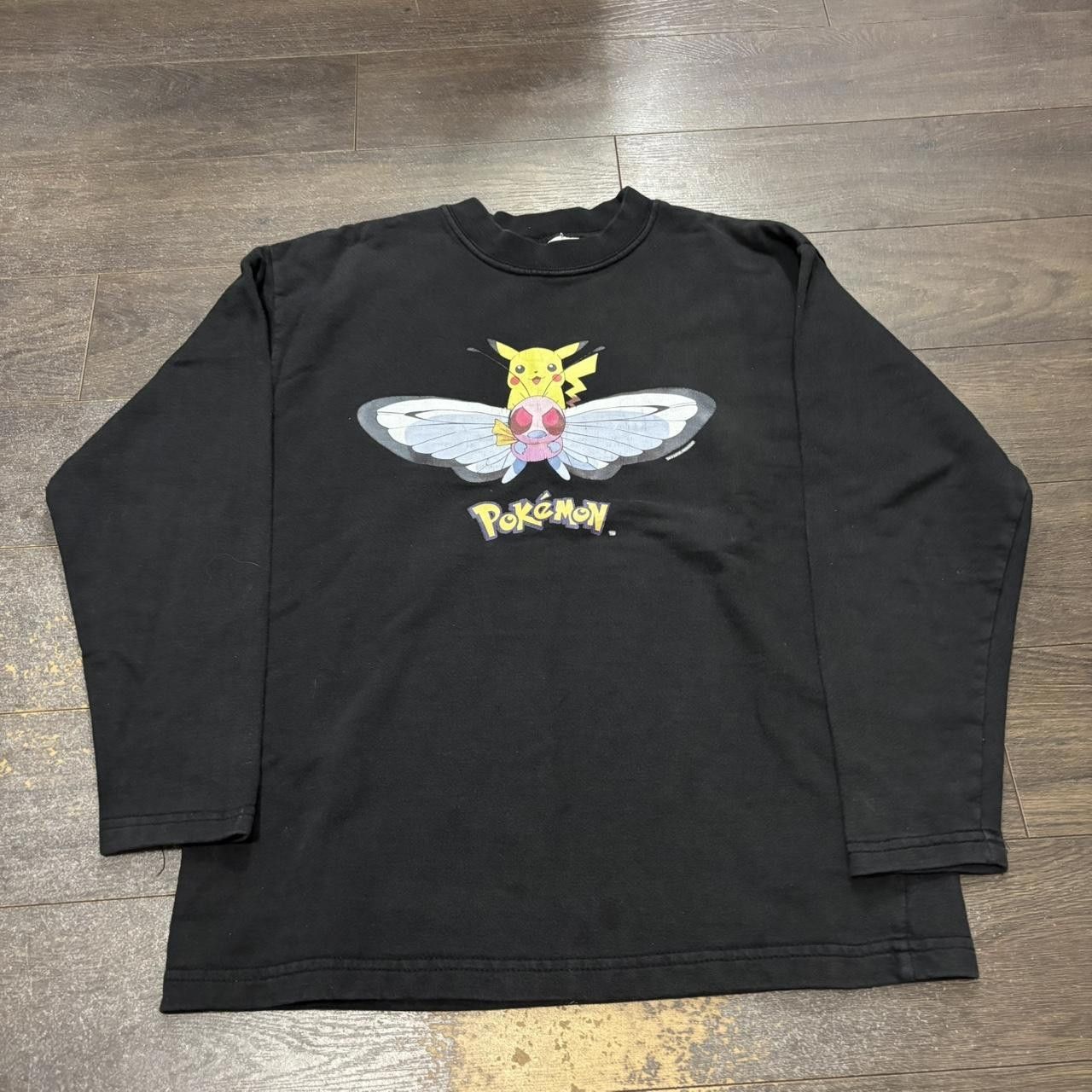 Pokemon Vintage Pokémon pikachu and butterfree crewneck sweatshirt Size US S / EU 44-46 / 1 - 3 Thumbnail