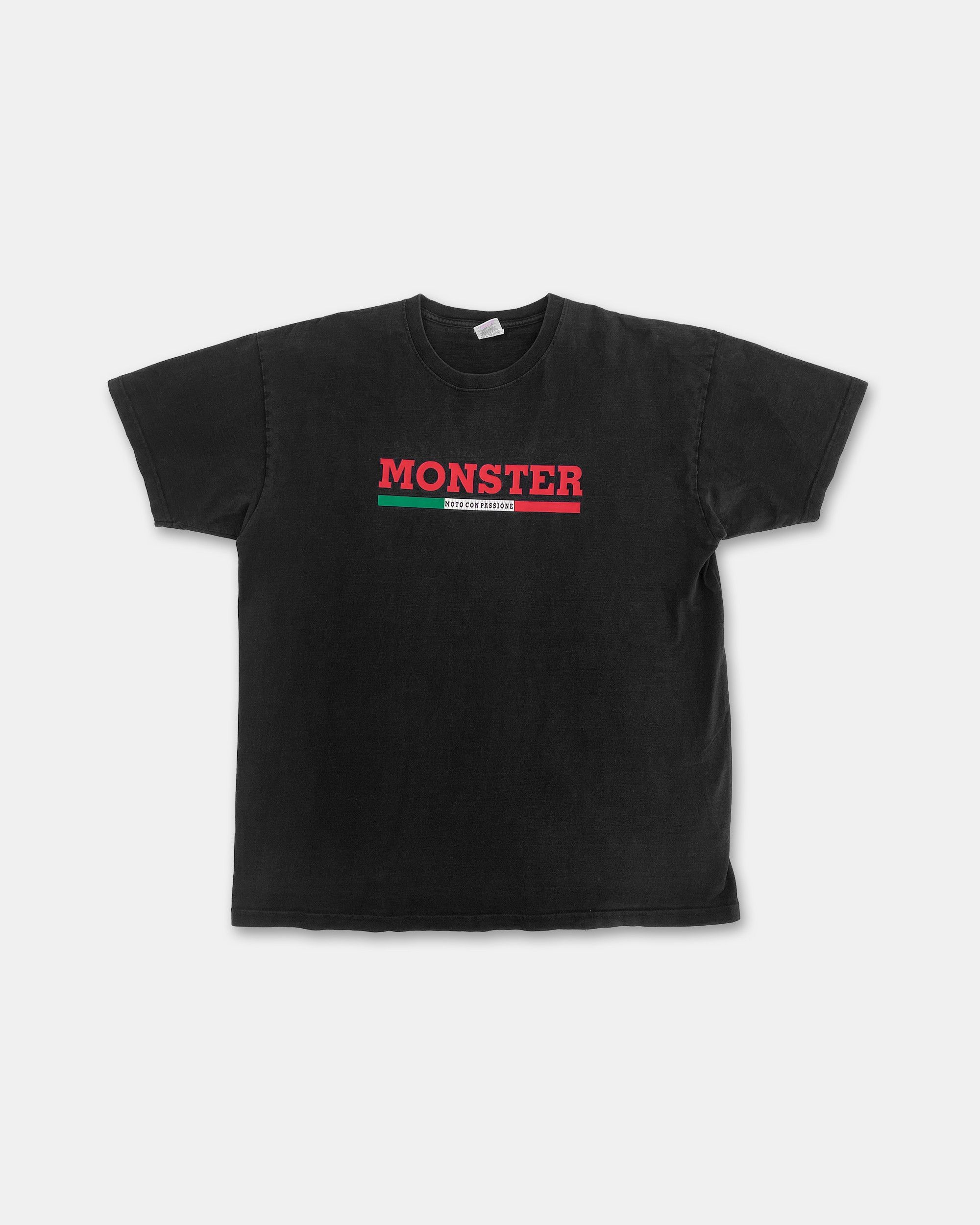 Vintage 2000s Monster Motorcycle T-Shirt Size US XL / EU 56 / 4 - 1 Thumbnail
