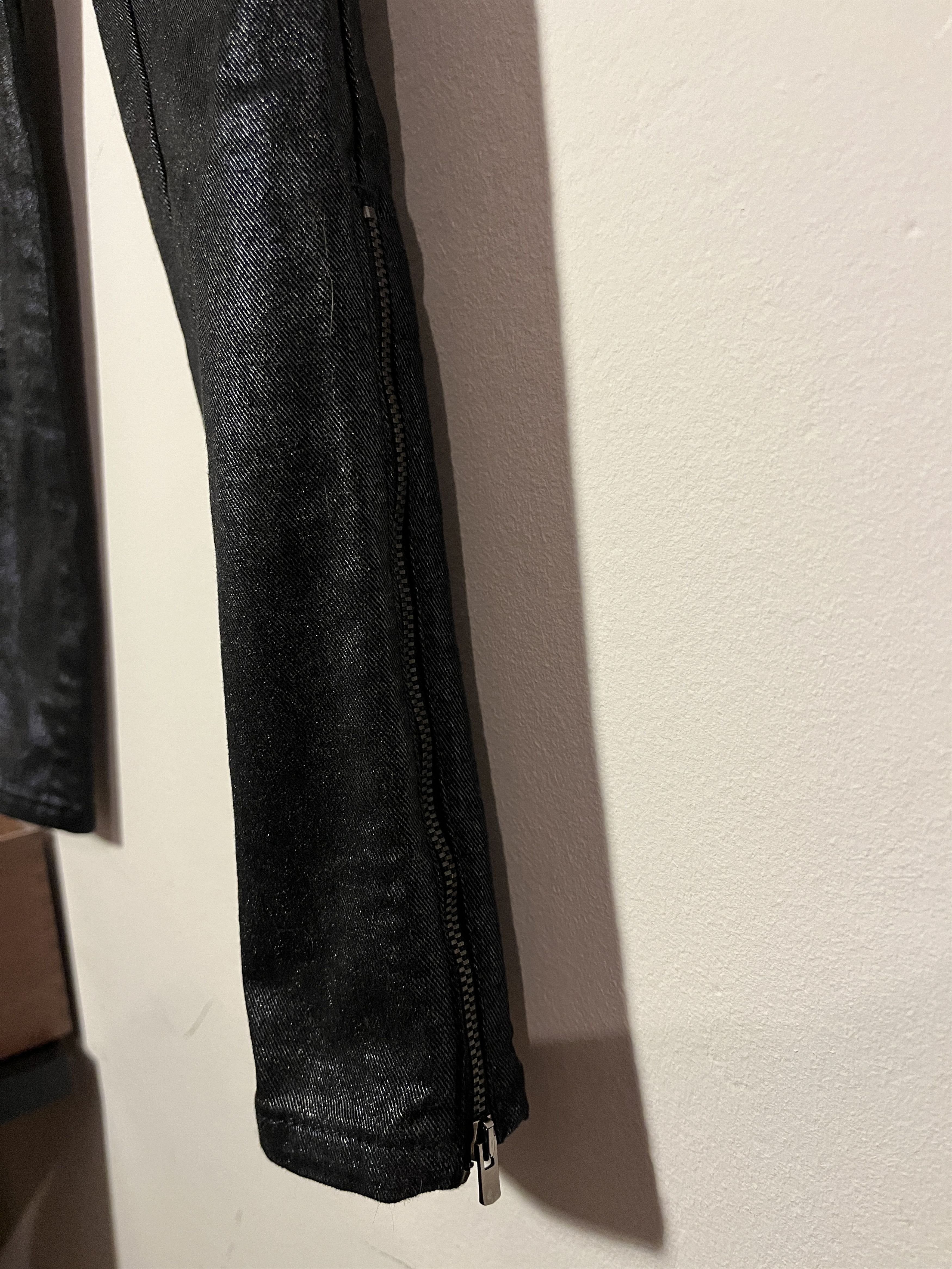 Stella McCartney Shiny dark blue slim jeans Size 25" / US 0 / IT 36 - 6 Thumbnail