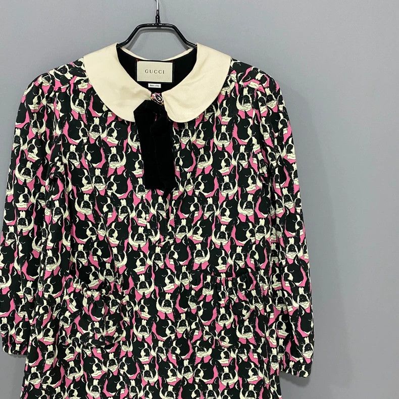 Gucci Gucci French bean dog head dress 2504-Nextarrow Size XS / US 0-2 / IT 36-38 - 2 Thumbnail