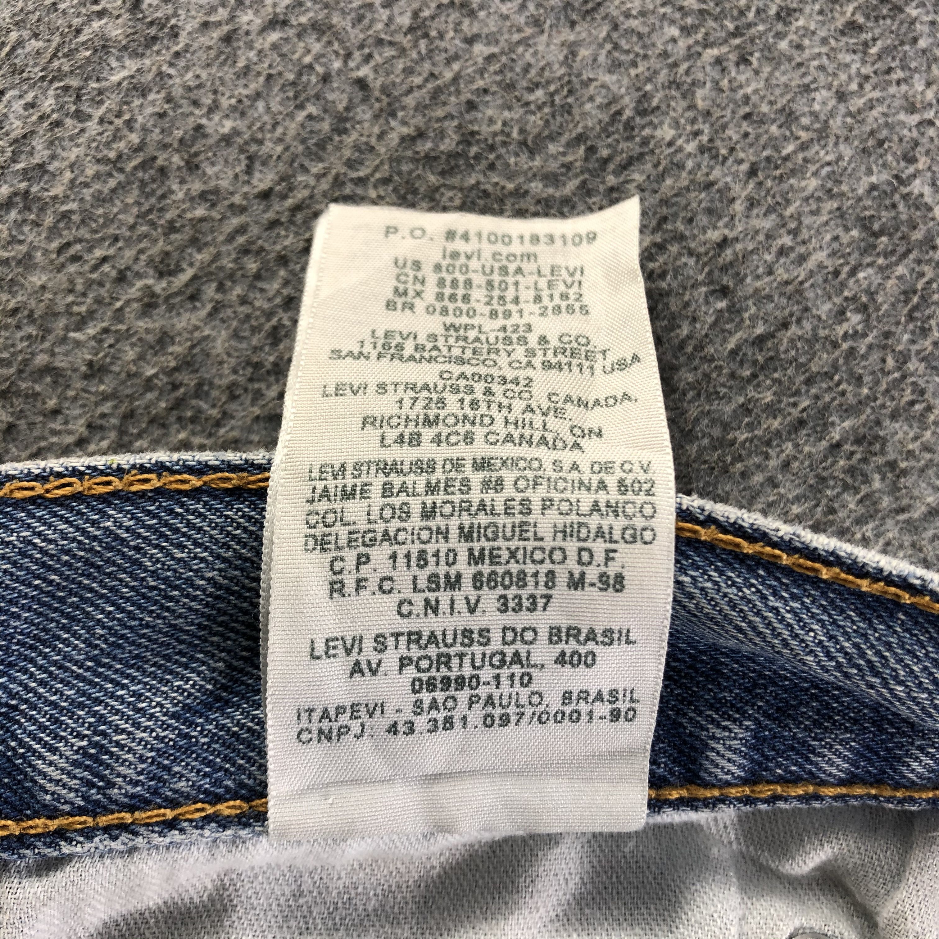 Levi's Vintage Levis 505 Jeans-J3386 Size US 35 - 11 Thumbnail