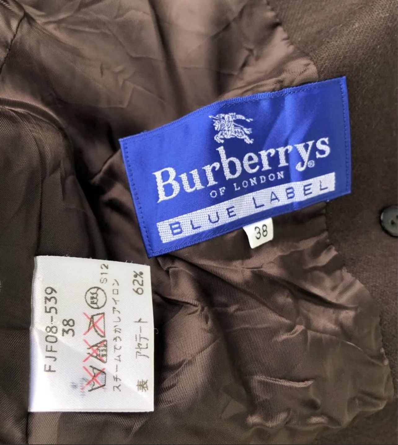 Burberry Prorsum 🔥Vintage Burberrys Blue Label Women's Double-breasted Coat Size S / US 4 / IT 40 - 11 Thumbnail